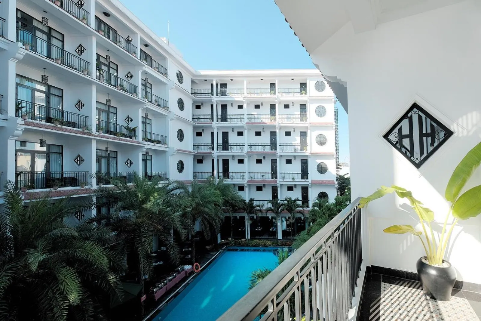 Pool view in Hadana Boutique Resort Hoi An