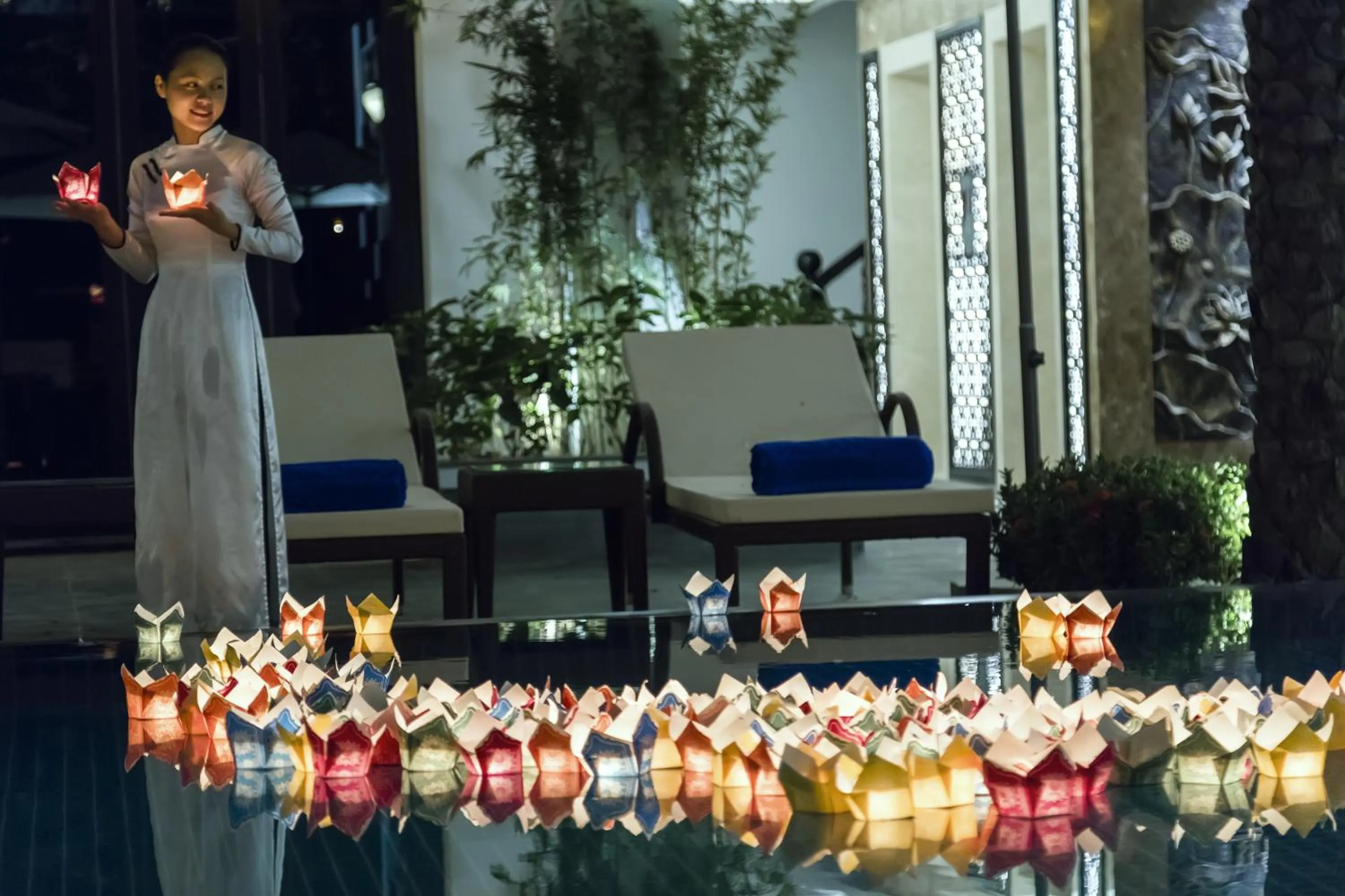 Swimming pool in Hadana Boutique Resort Hoi An