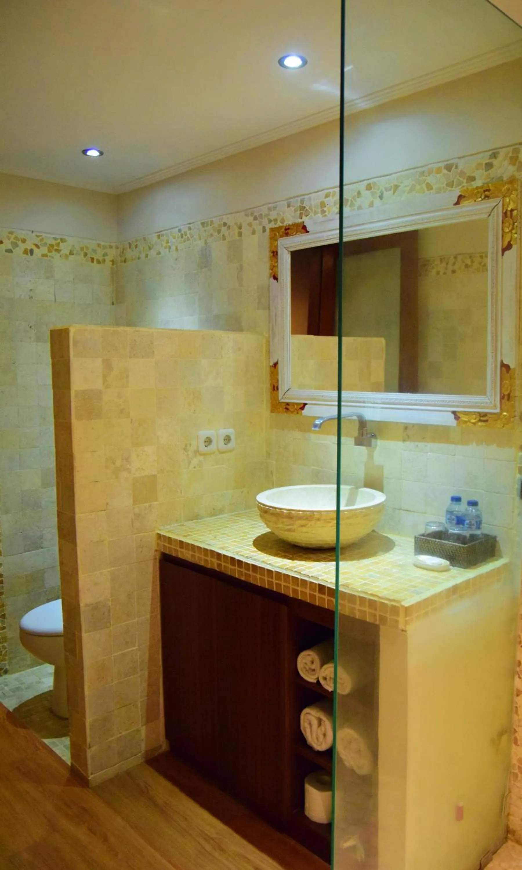 Shower in Taman Amertha Villas by Maha Bali