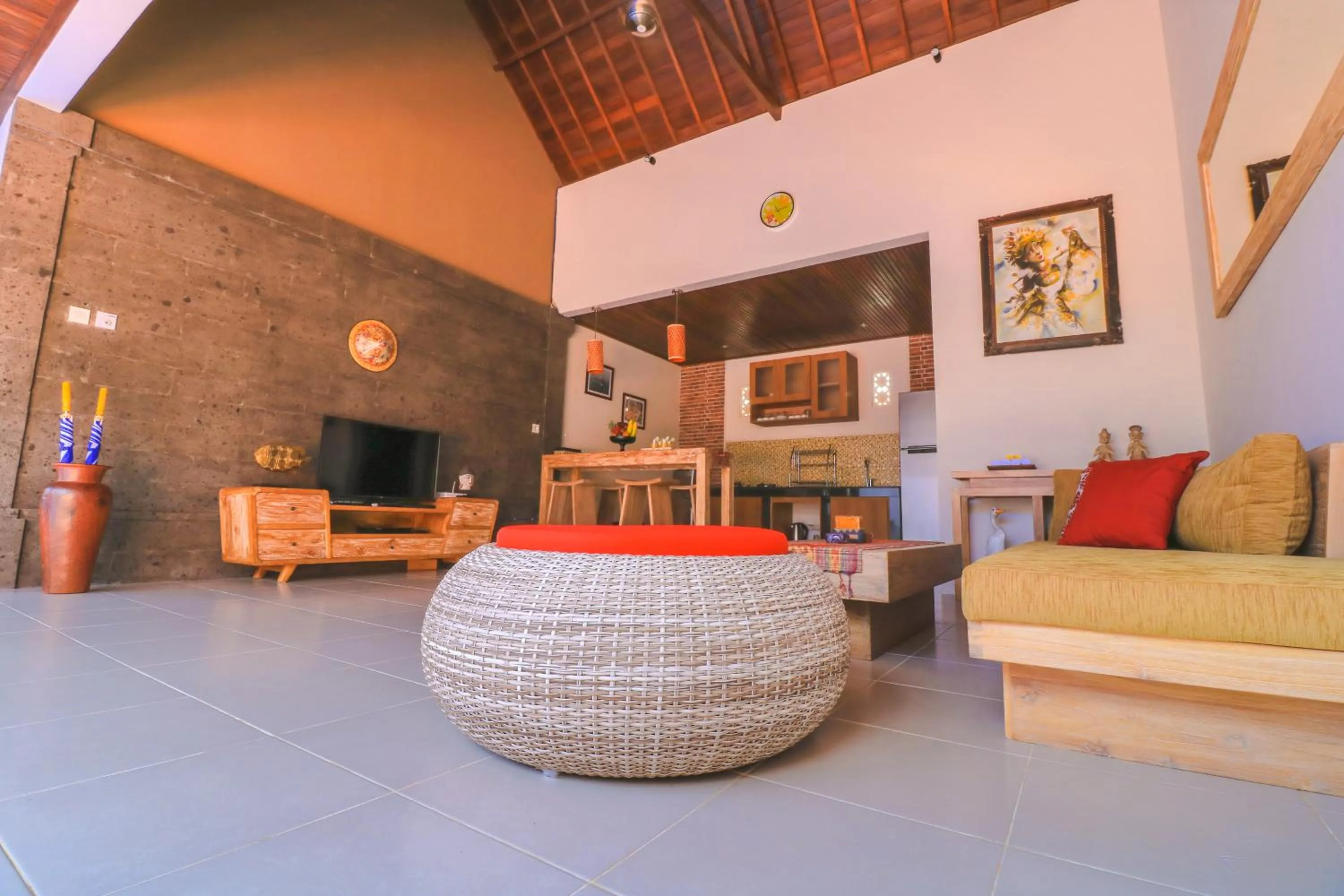 Lobby or reception in Taman Amertha Villas by Maha Bali