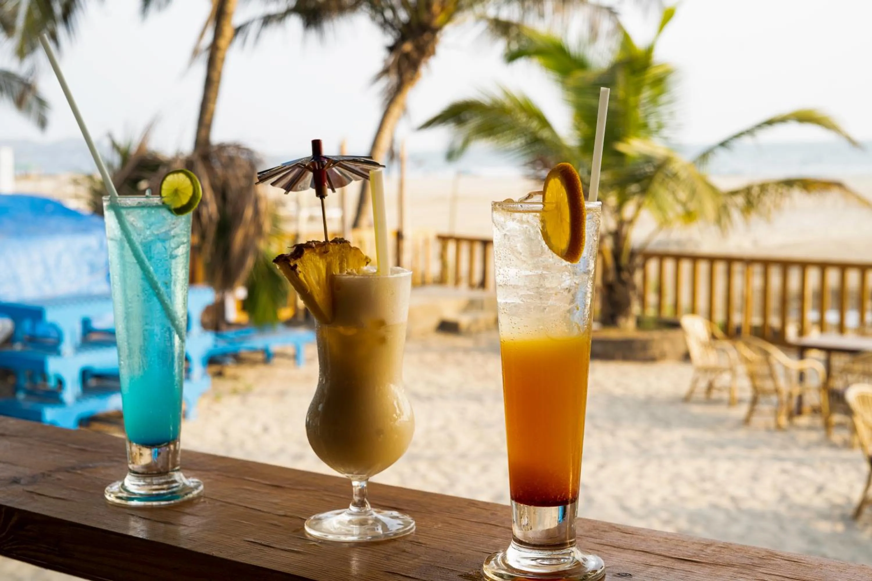 Drinks in Shaan Coco Palms Beach Resort