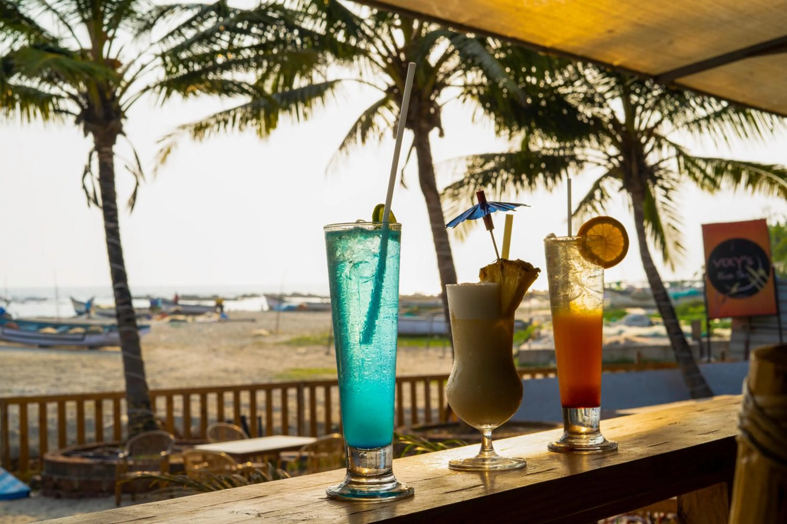 Drinks in Shaan Coco Palms Beach Resort