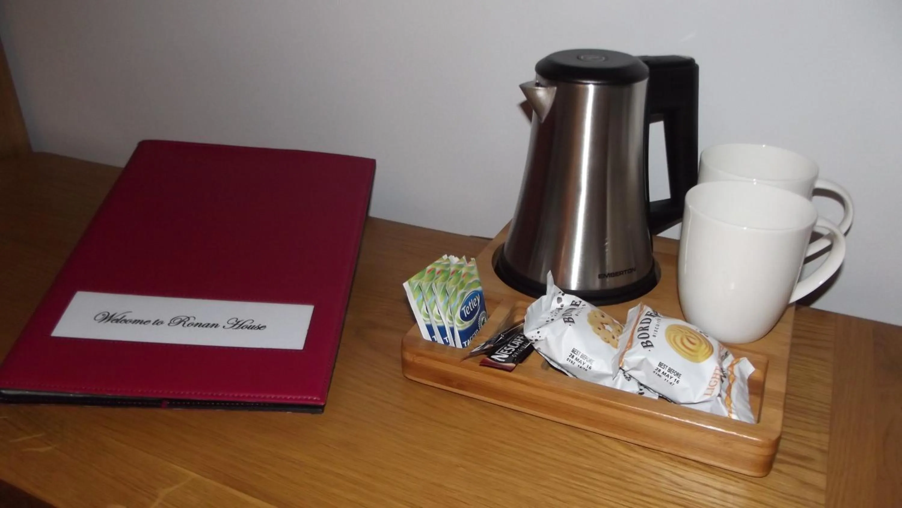 Food and drinks in B&B Ronan House