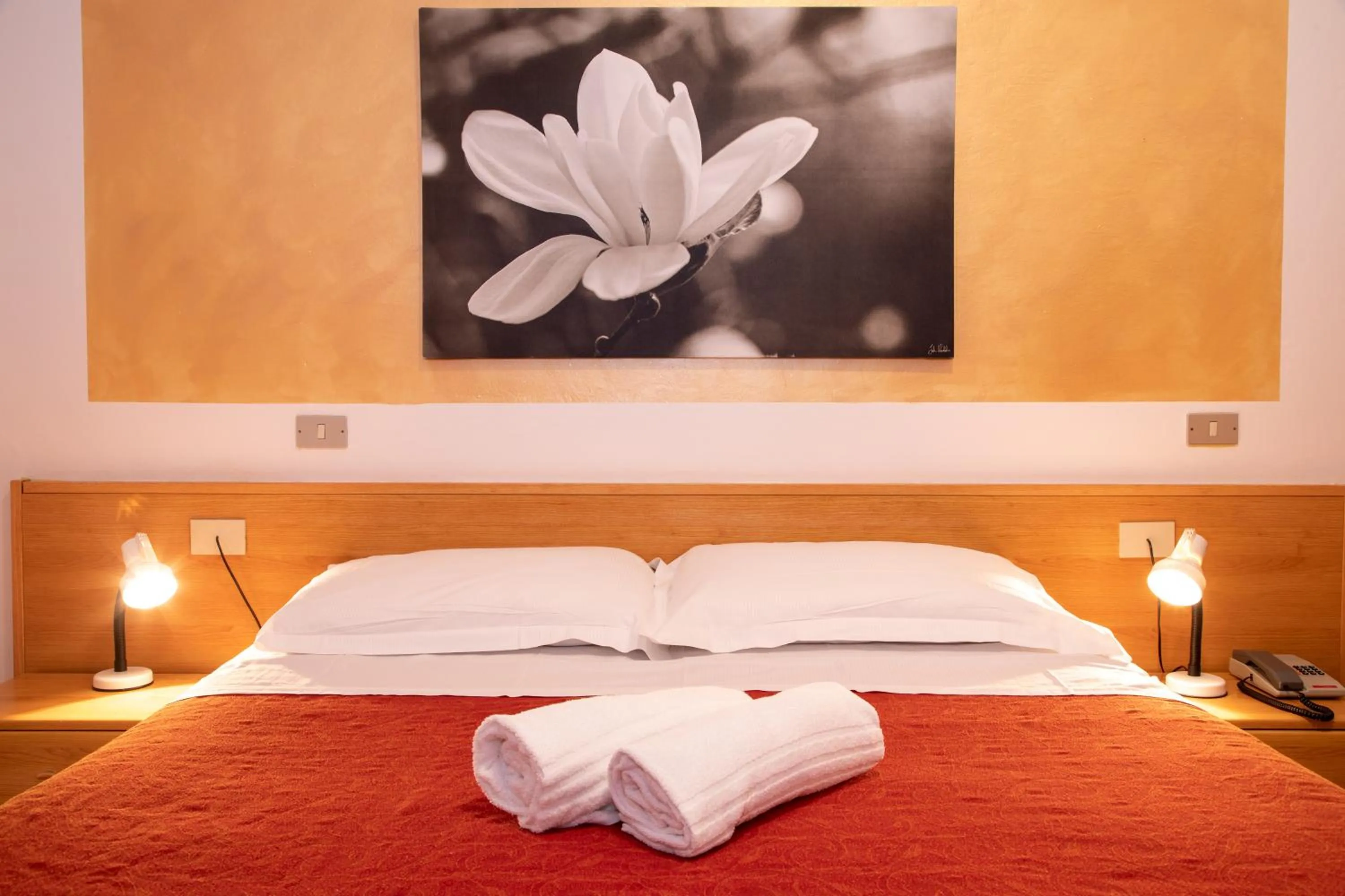 Bed in Hotel Nazionale