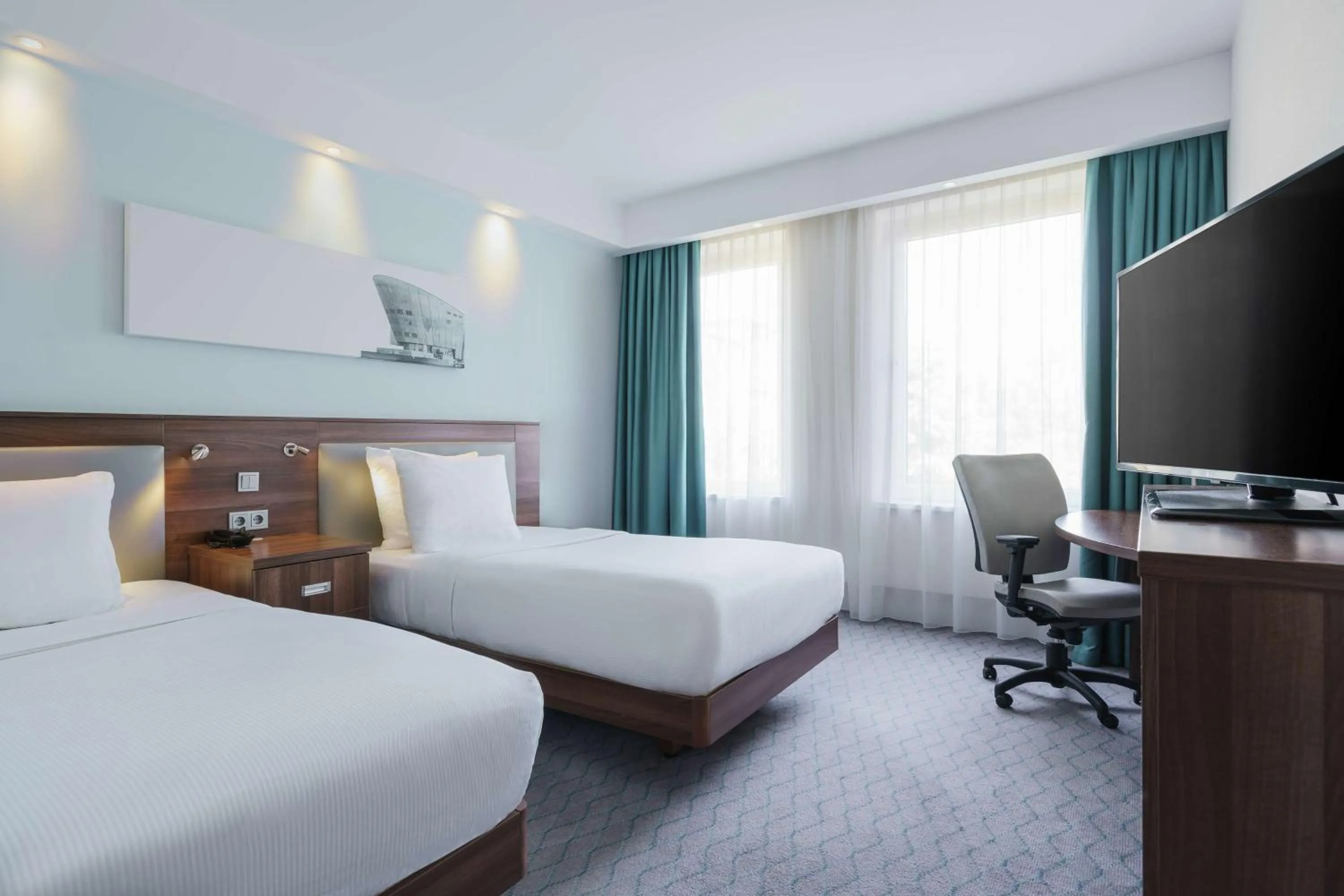 Bed in Hampton by Hilton Amsterdam Centre East