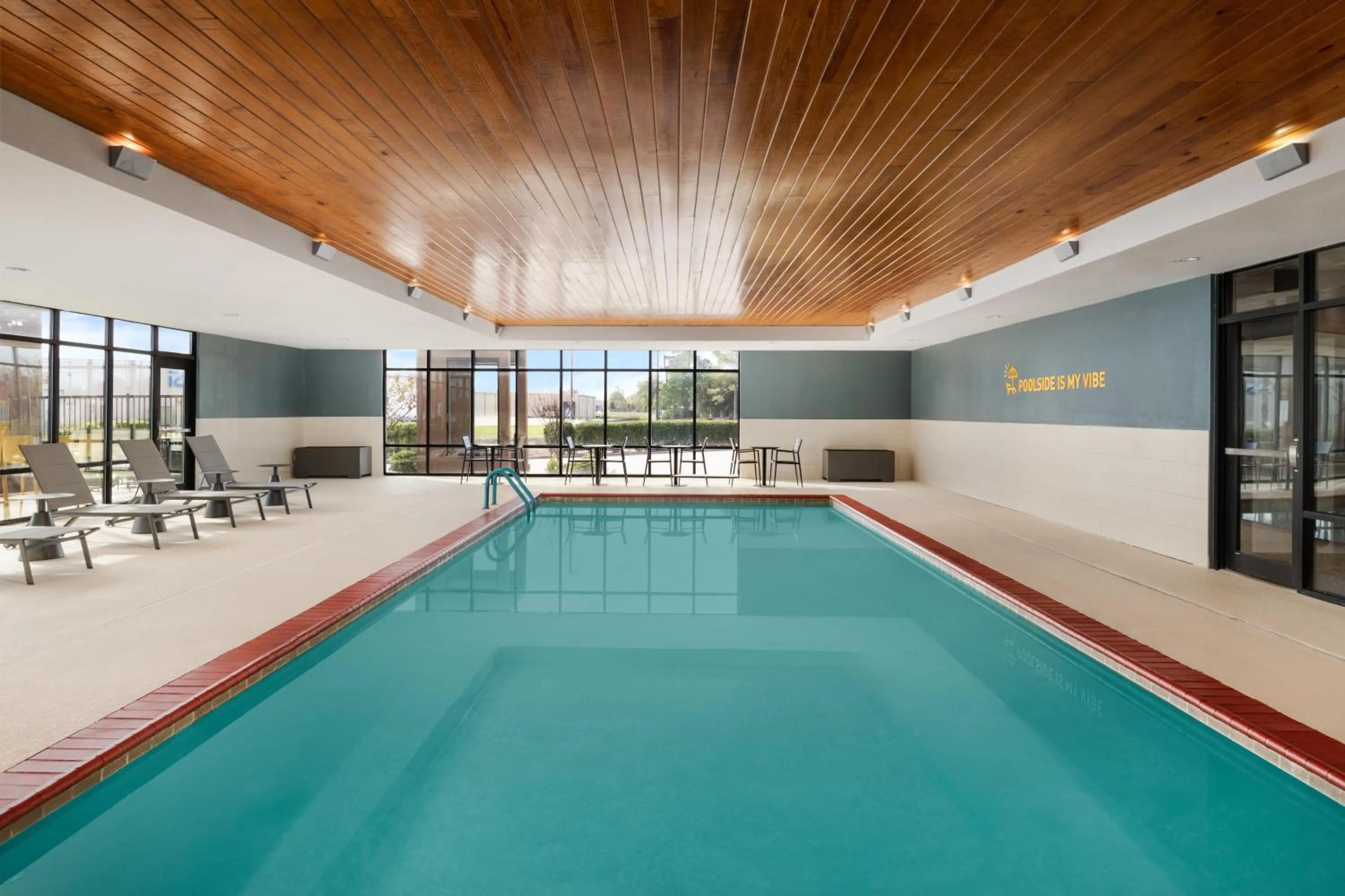 Pool view in Home2 Suites by Hilton Alexandria