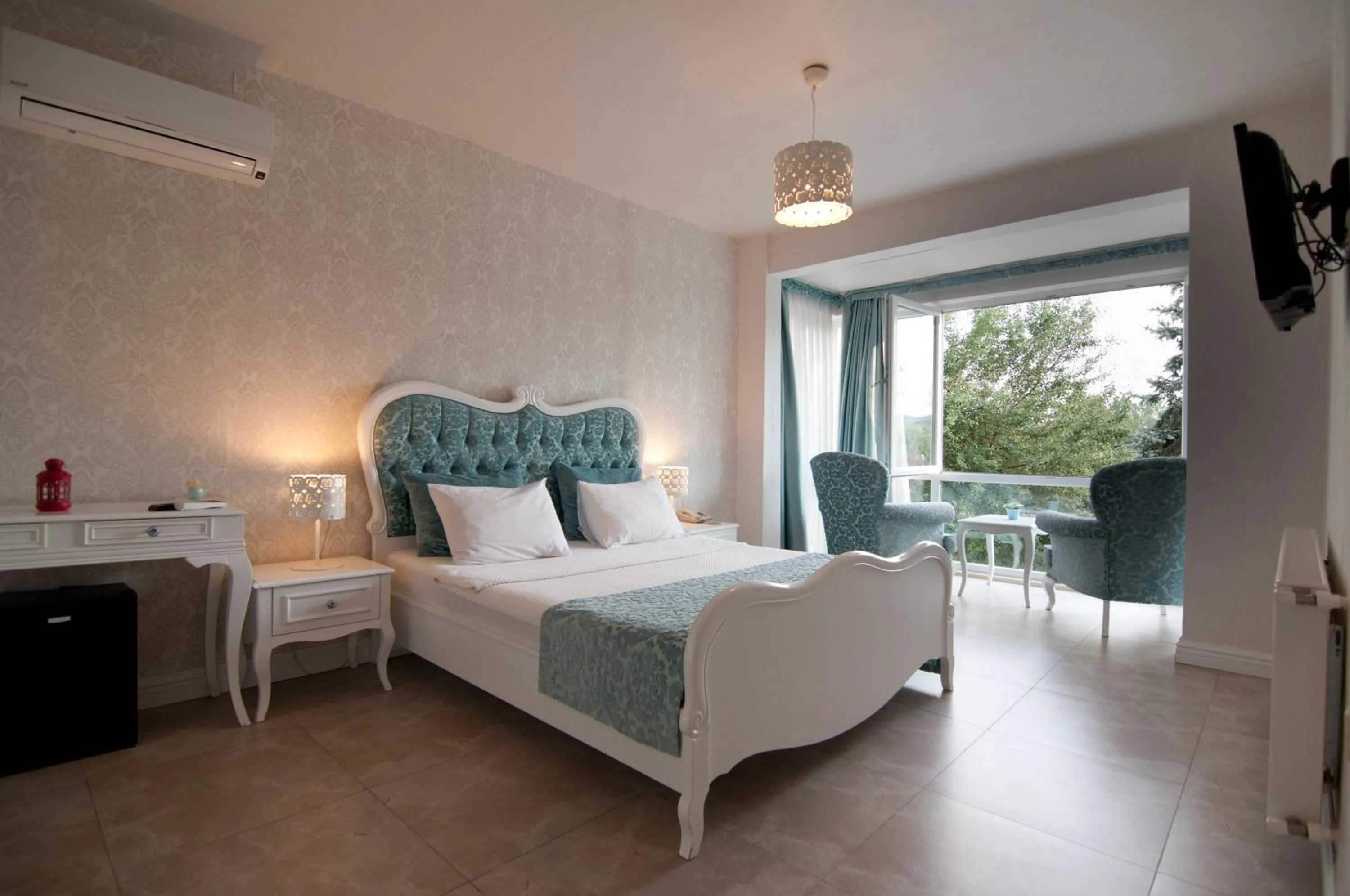 Bed in Agva Nehir Evi - Adult Only