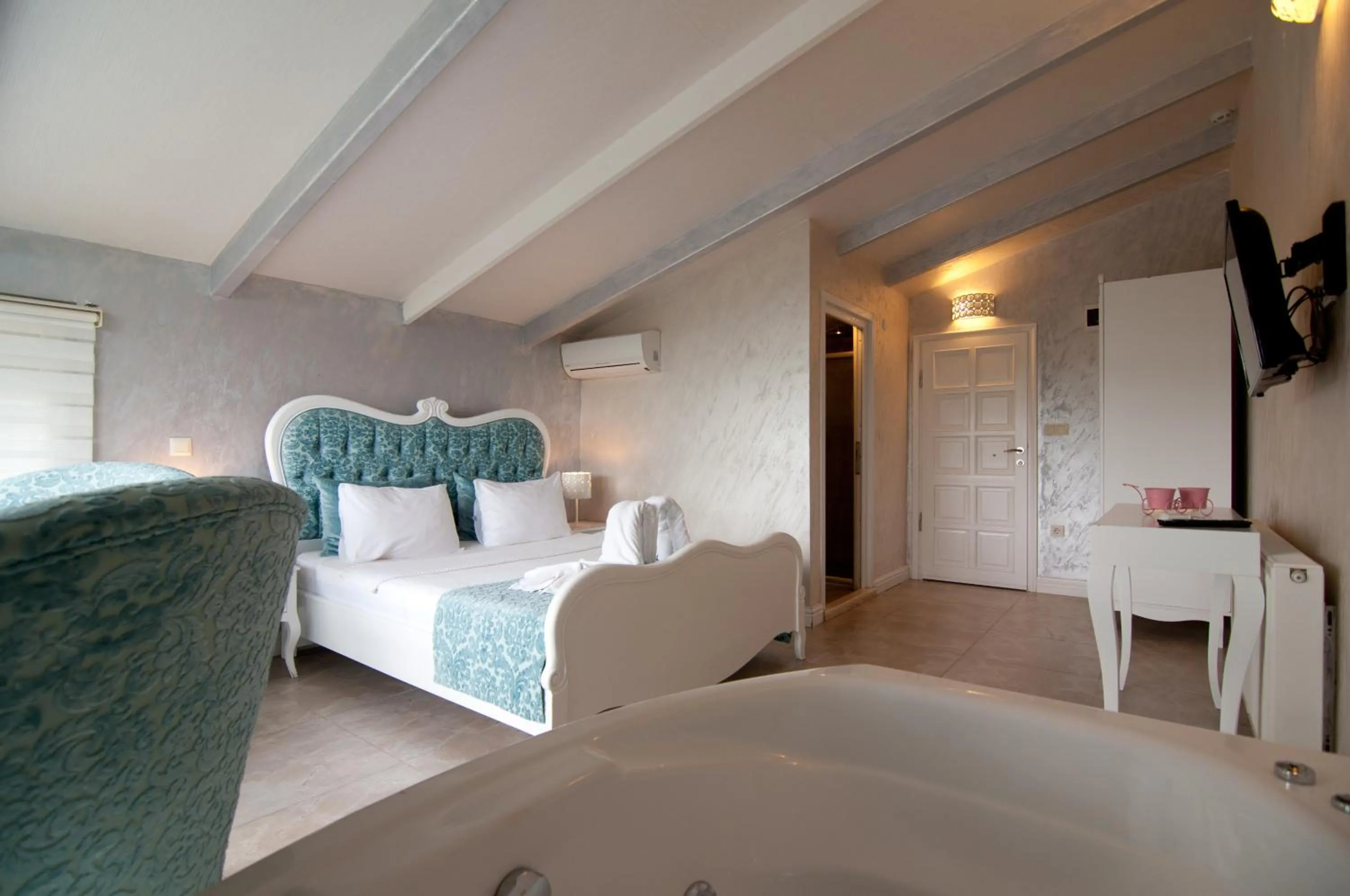 Bed in Agva Nehir Evi - Adult Only