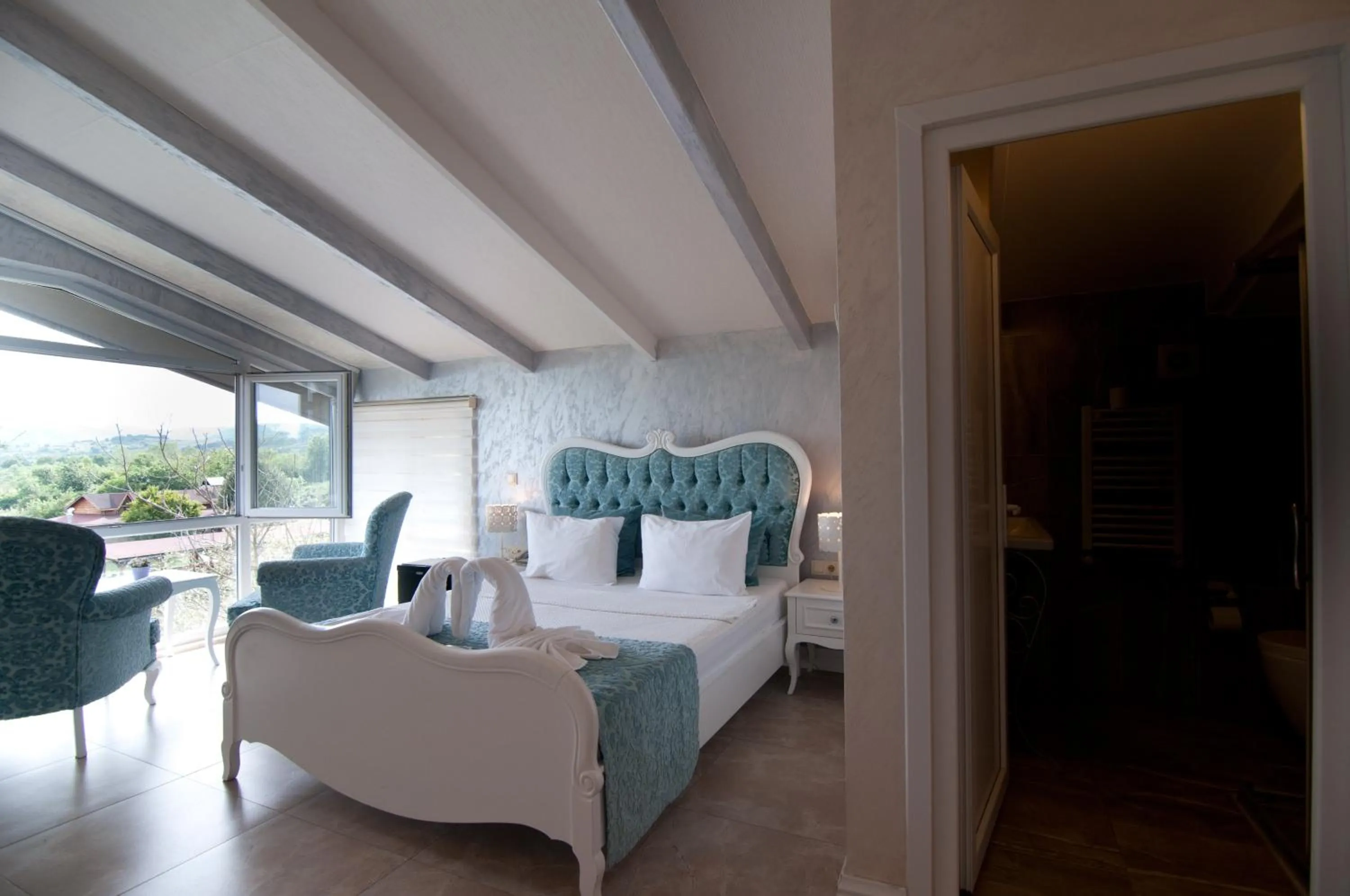 Bed in Agva Nehir Evi - Adult Only