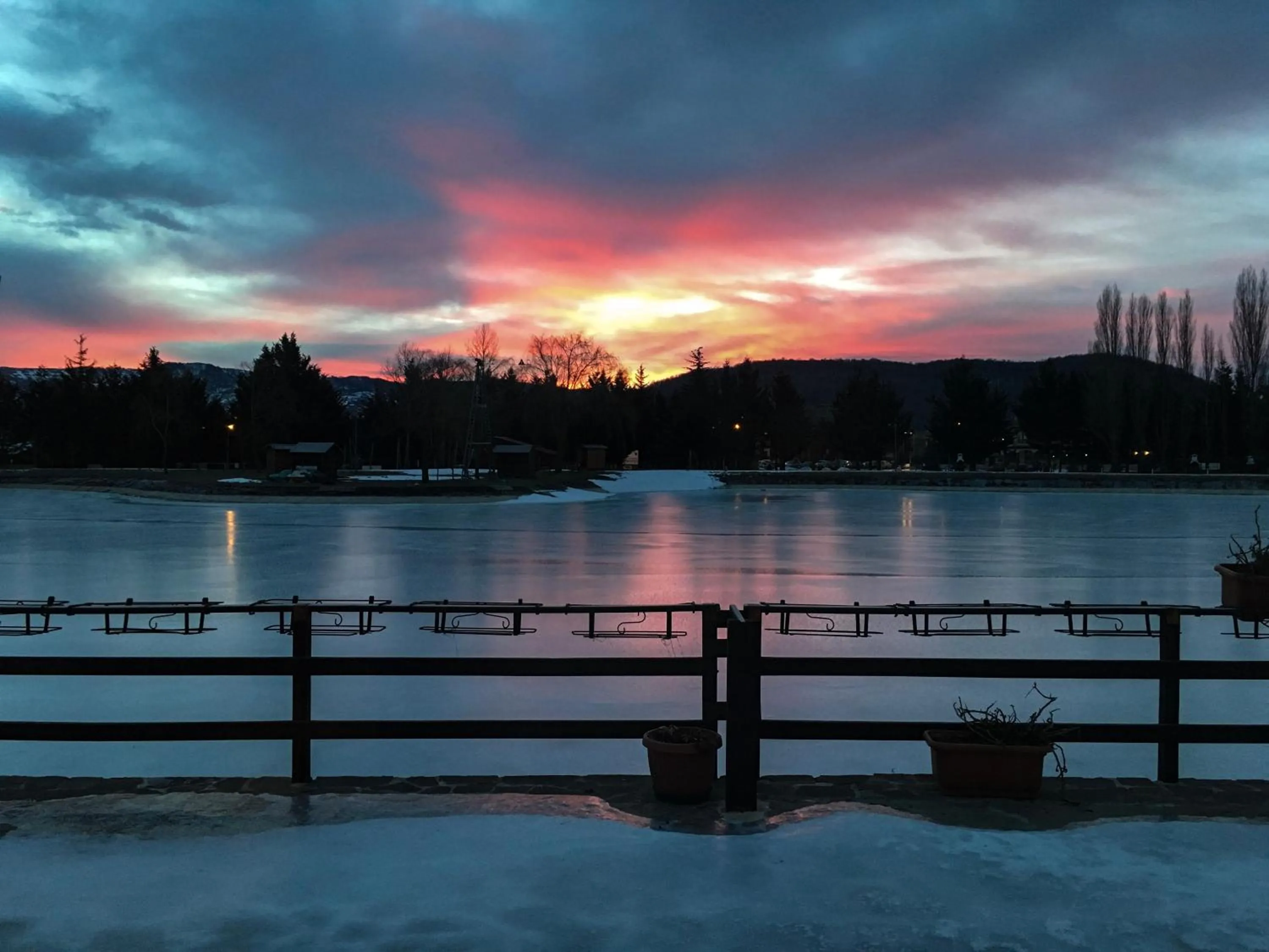 Lake view in Hotel Don Luis