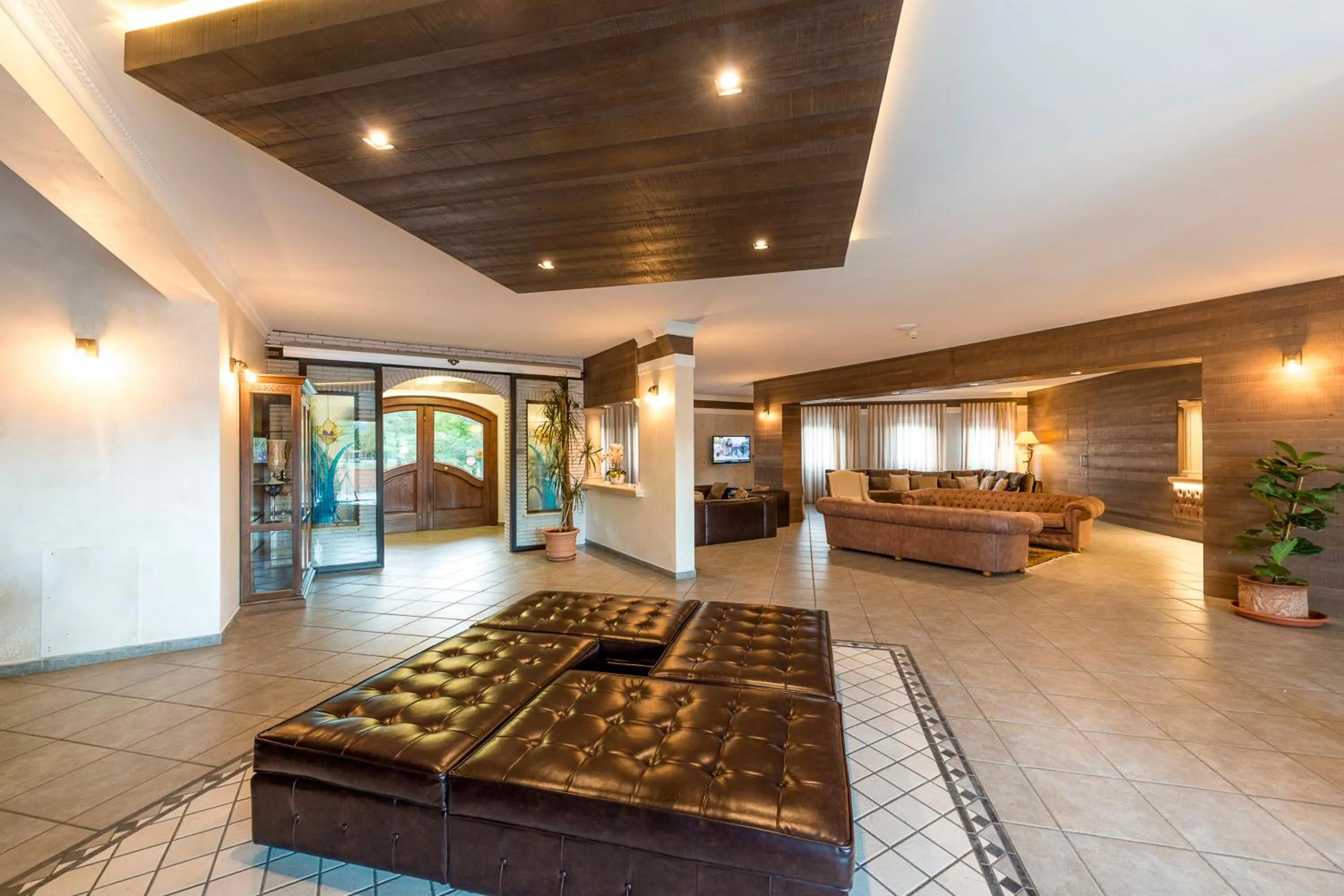 Lobby or reception in Hotel Don Luis