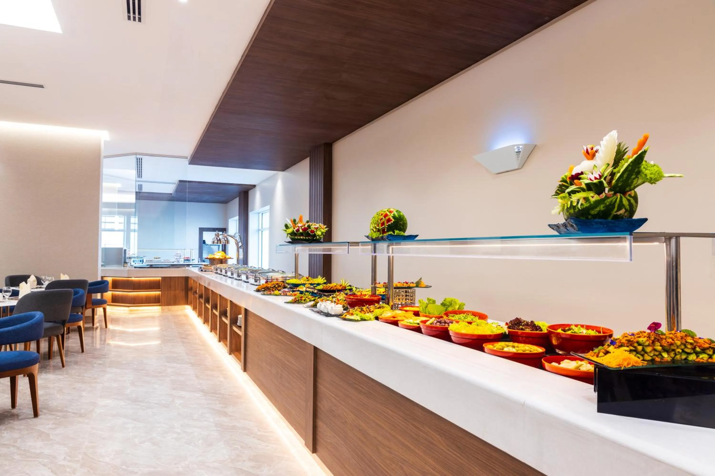 Buffet breakfast in MD Hotel By Gewan