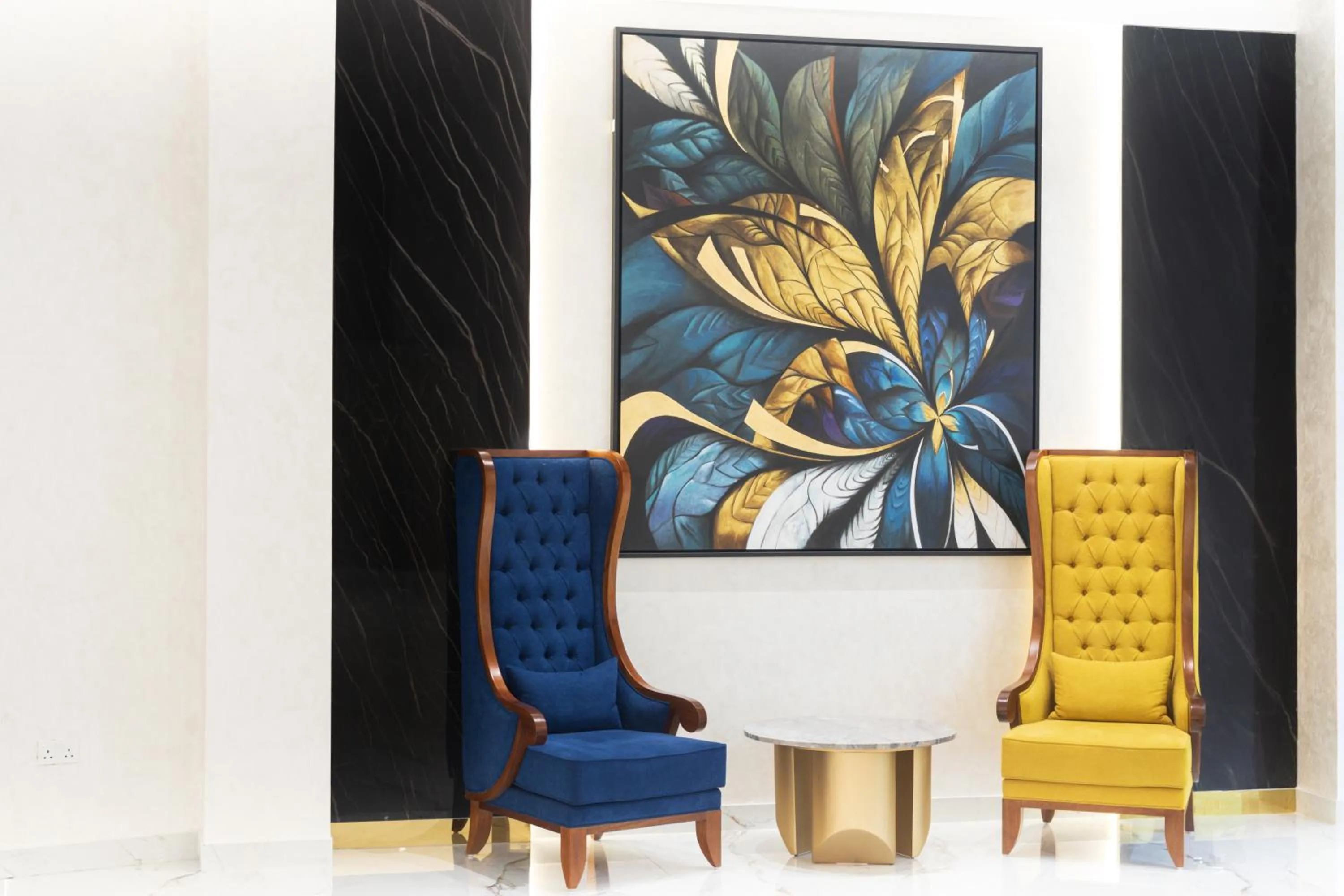 Lobby or reception in MD Hotel By Gewan