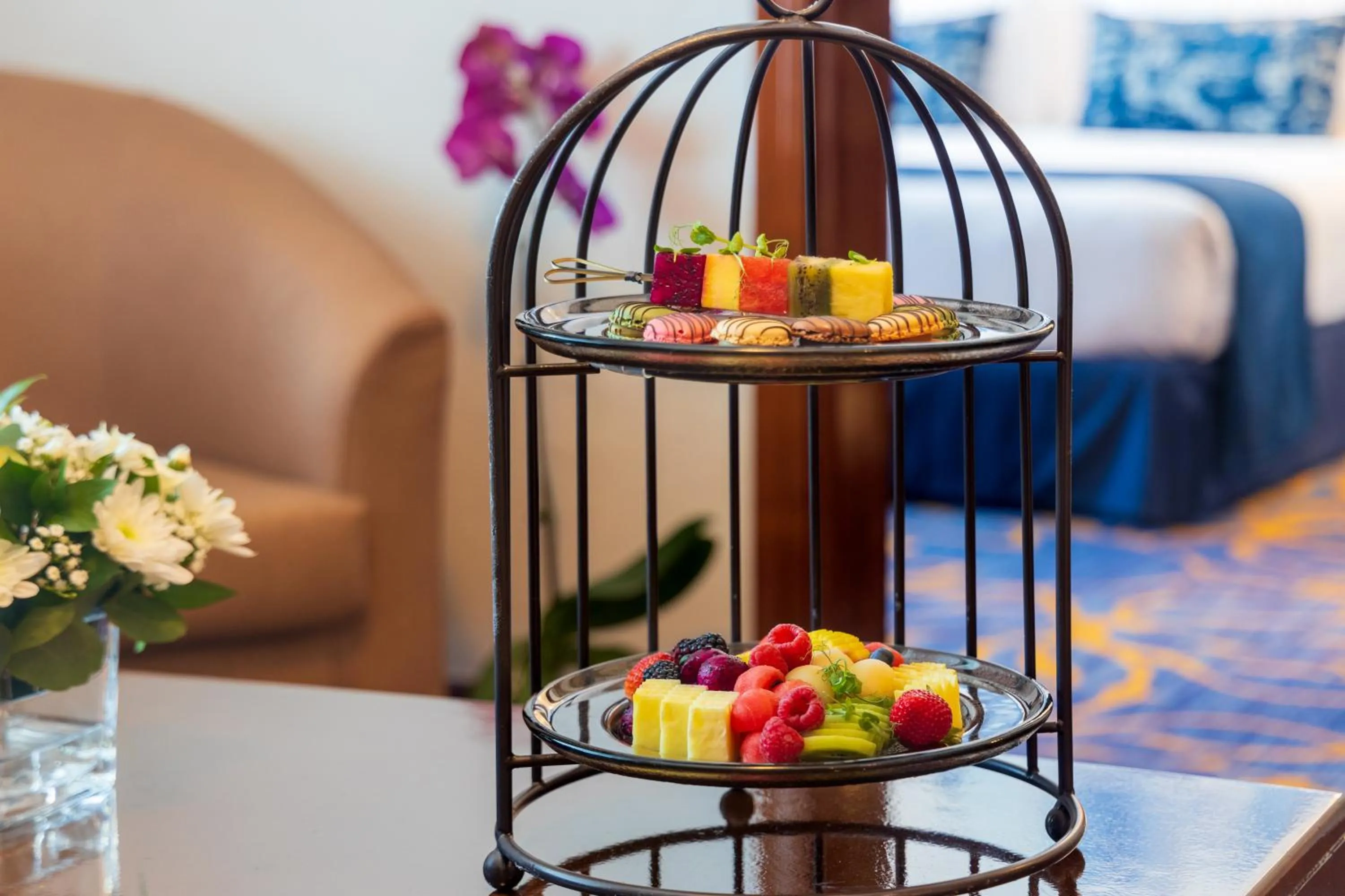 Food and drinks, Bed in MD Hotel By Gewan