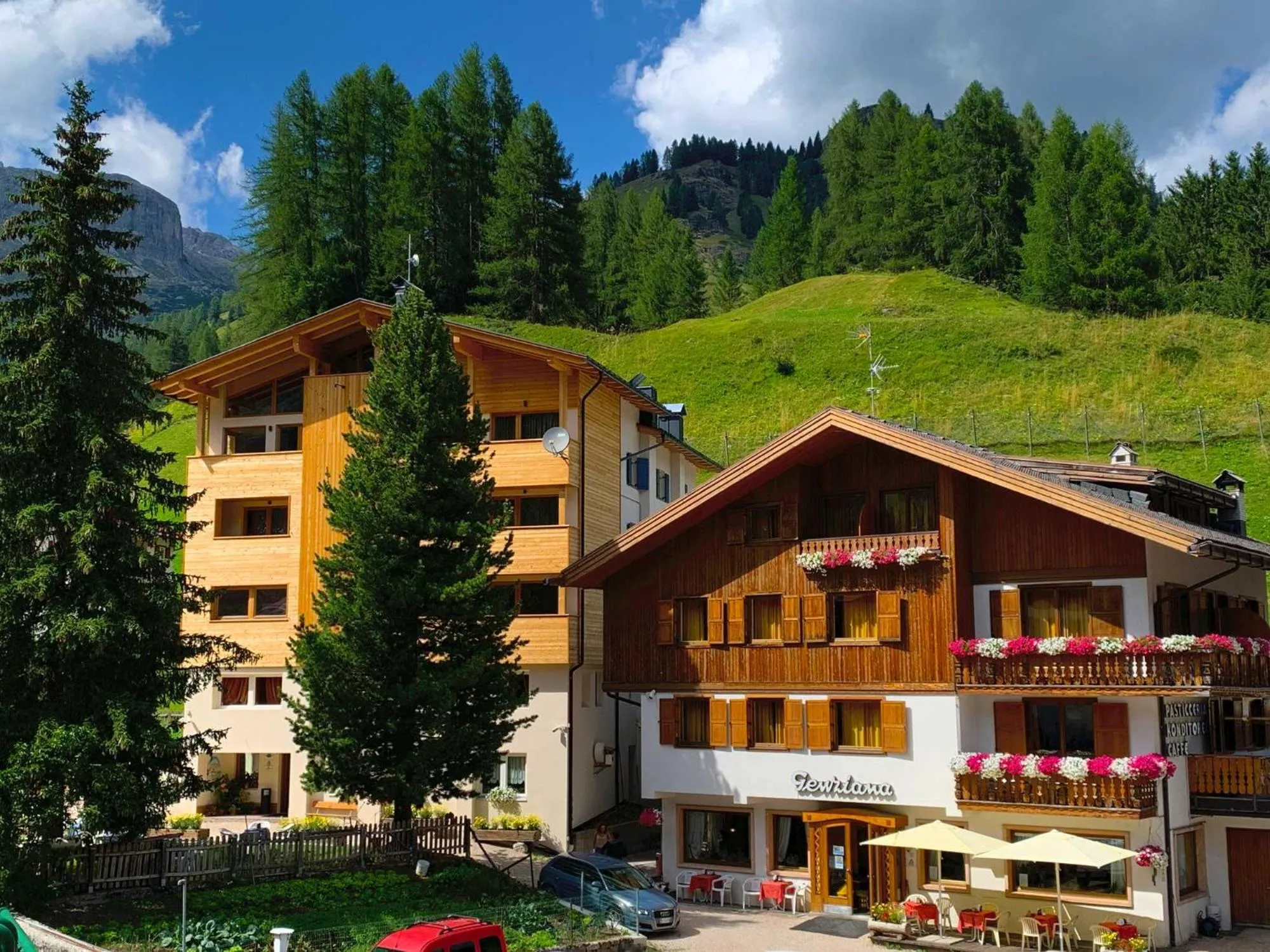 Property building in Hotel Genziana