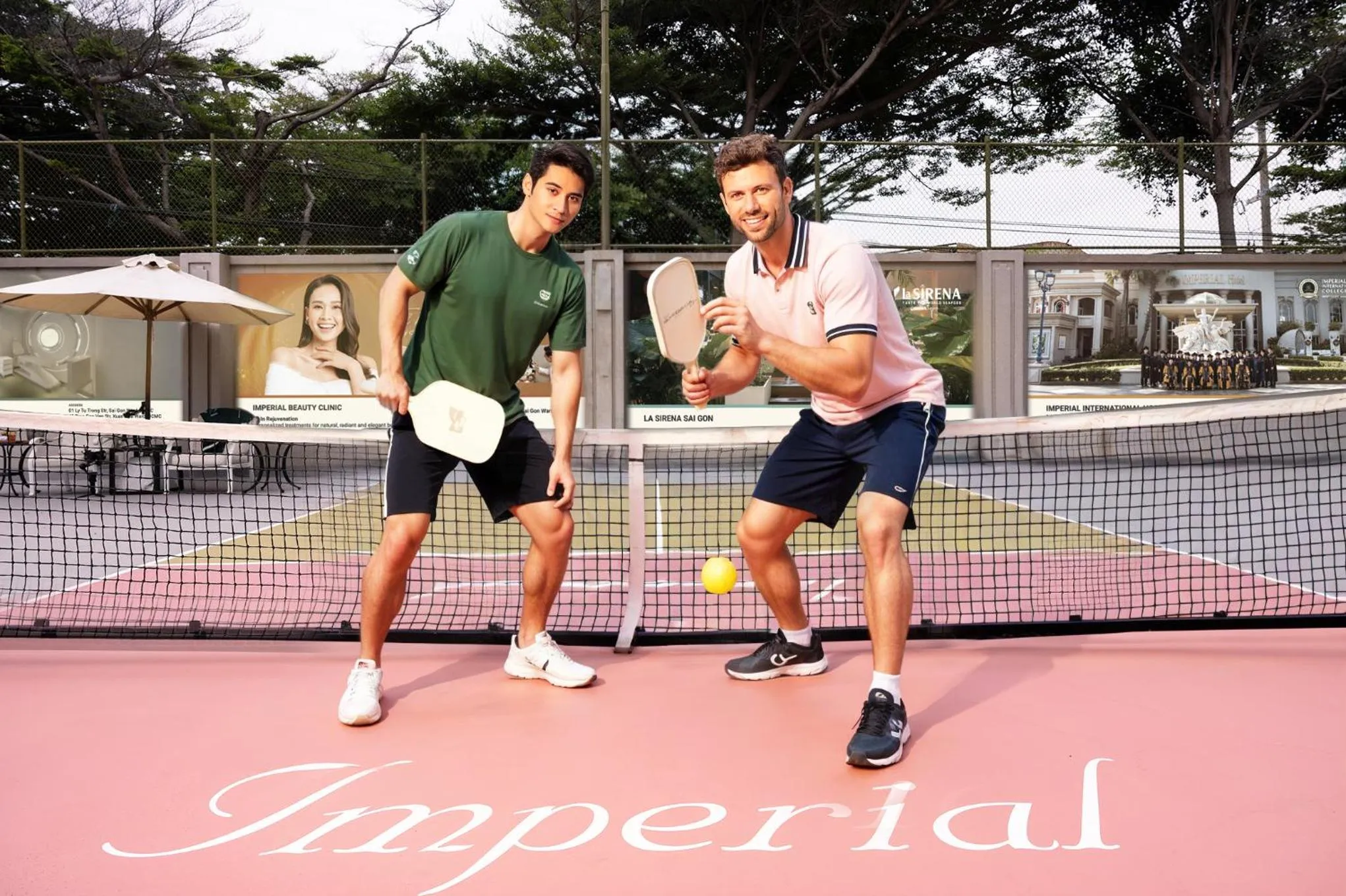 Tennis court in The IMPERIAL Vung Tau Hotel