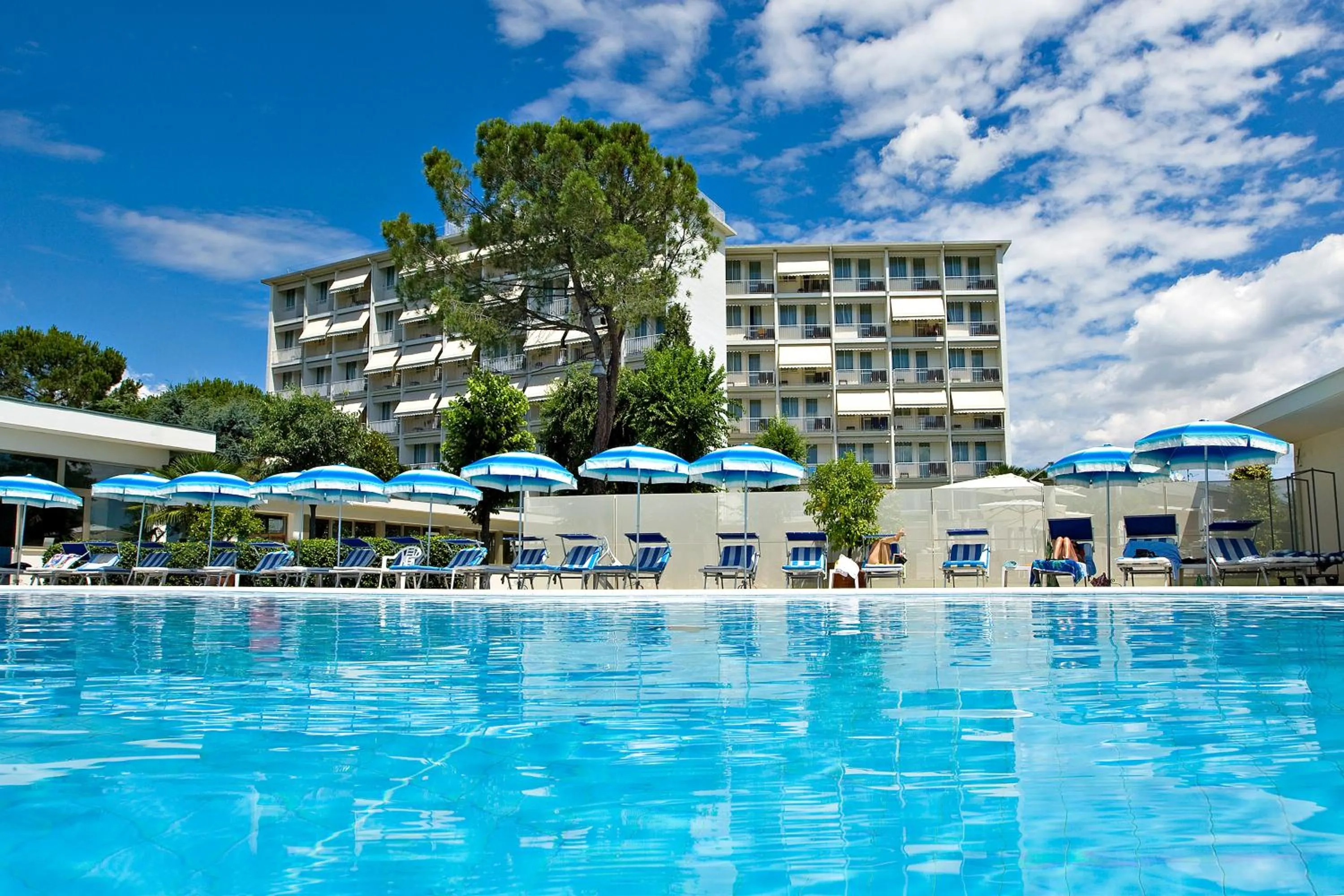 Garden in Hotel Abano Astoria