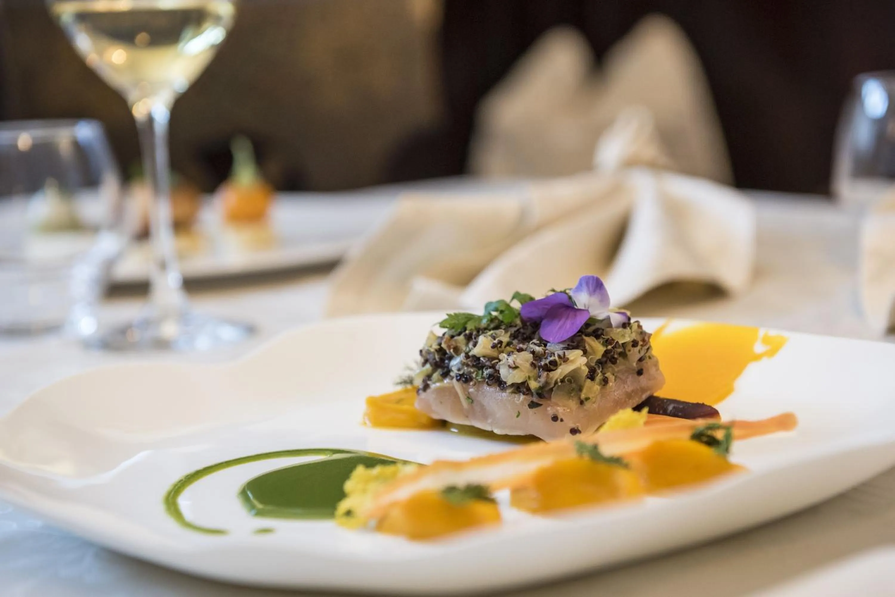 Restaurant/places to eat in Romantik Hotel & Restaurant Stafler