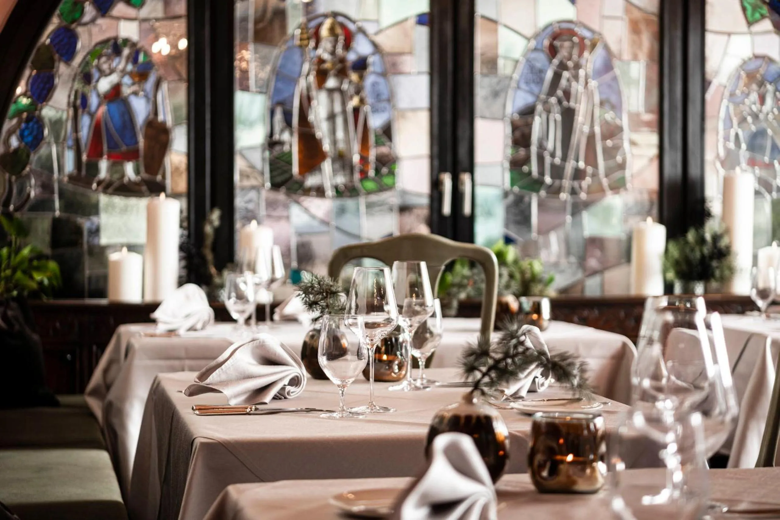 Restaurant/places to eat in Romantik Hotel & Restaurant Stafler