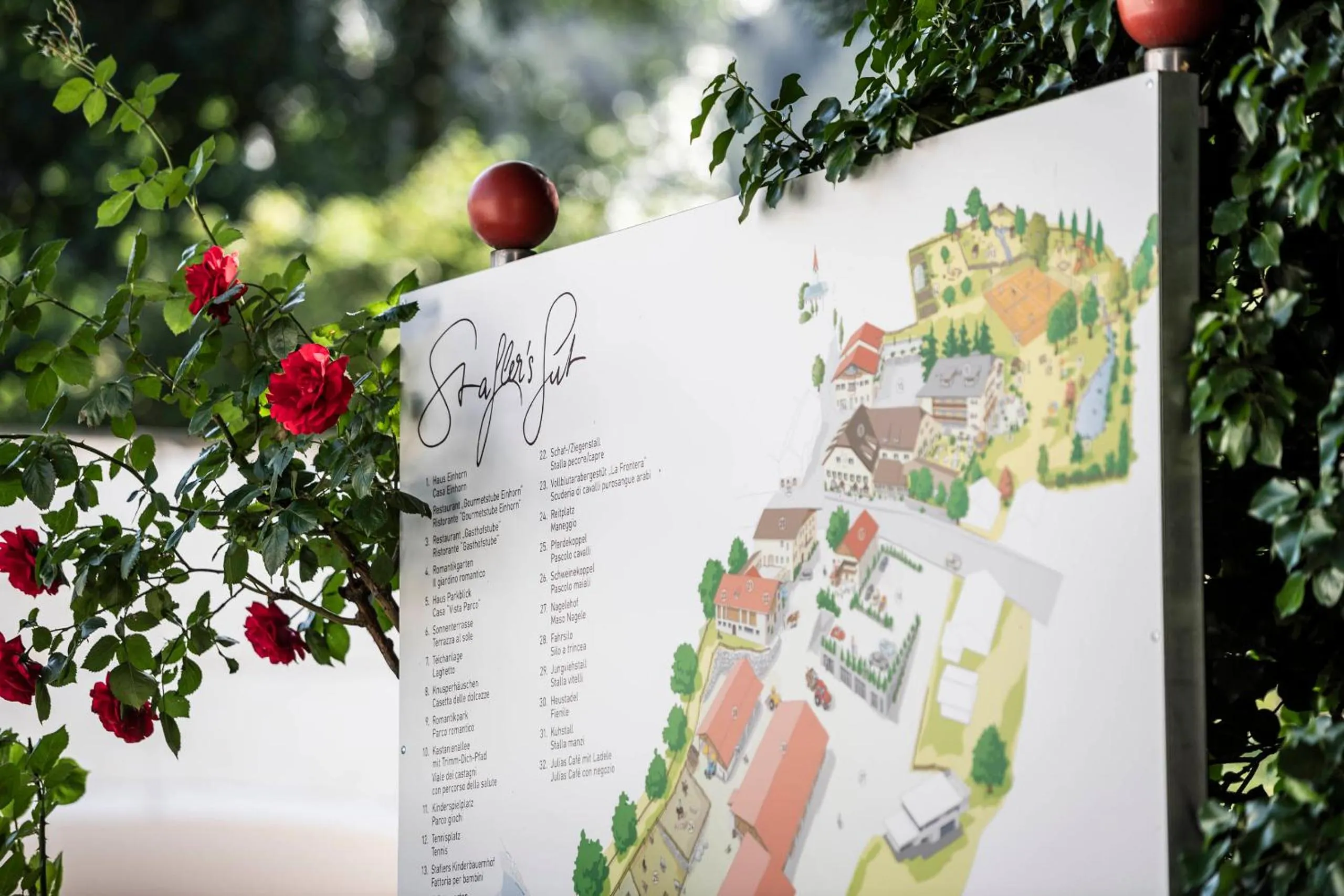 Patio in Romantik Hotel & Restaurant Stafler