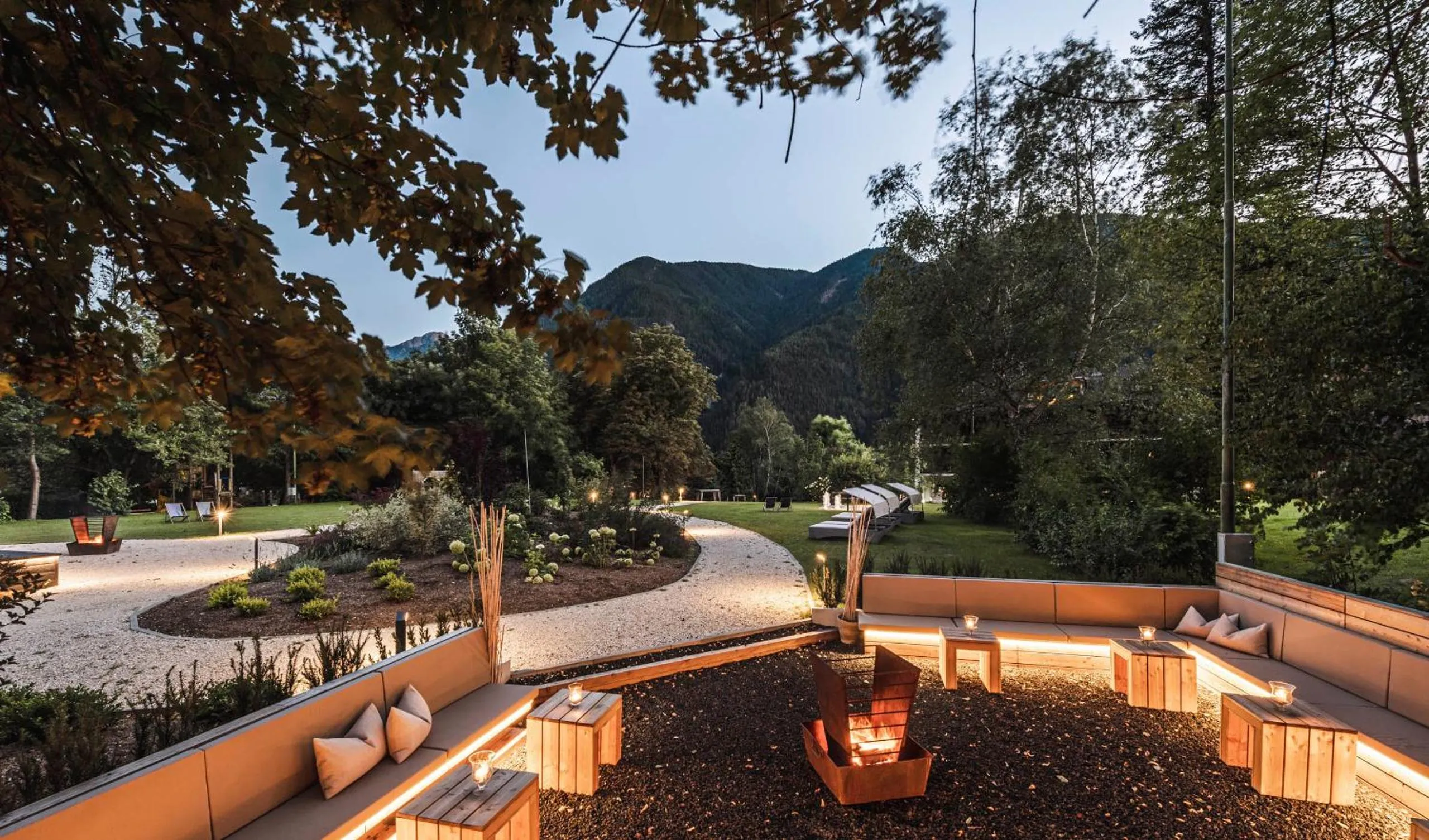 Garden in Romantik Hotel & Restaurant Stafler