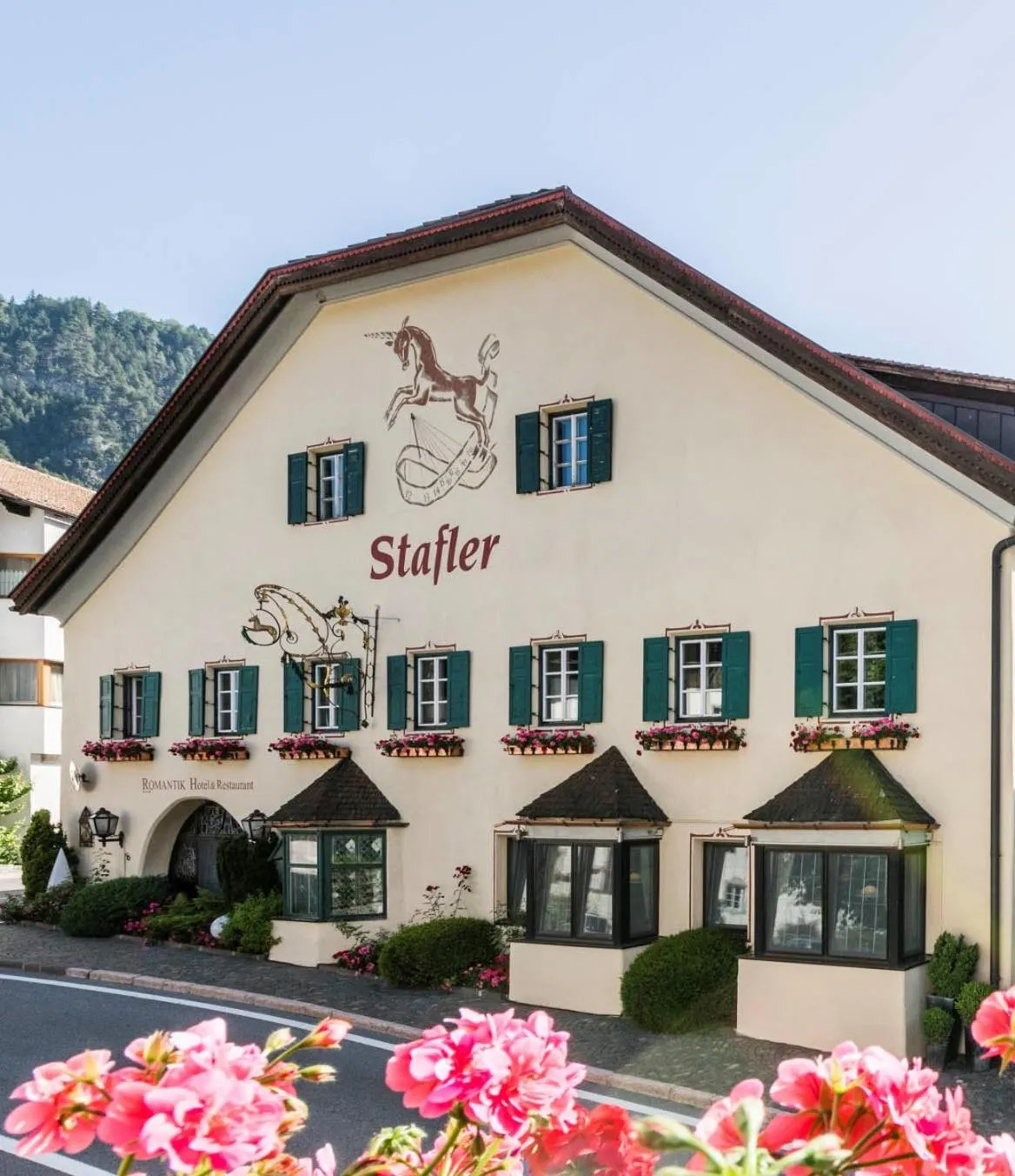 Property building in Romantik Hotel & Restaurant Stafler