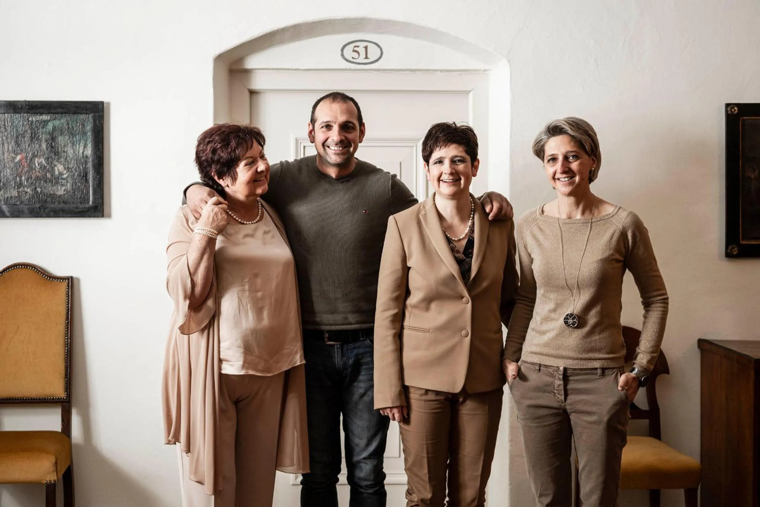 Family in Romantik Hotel & Restaurant Stafler