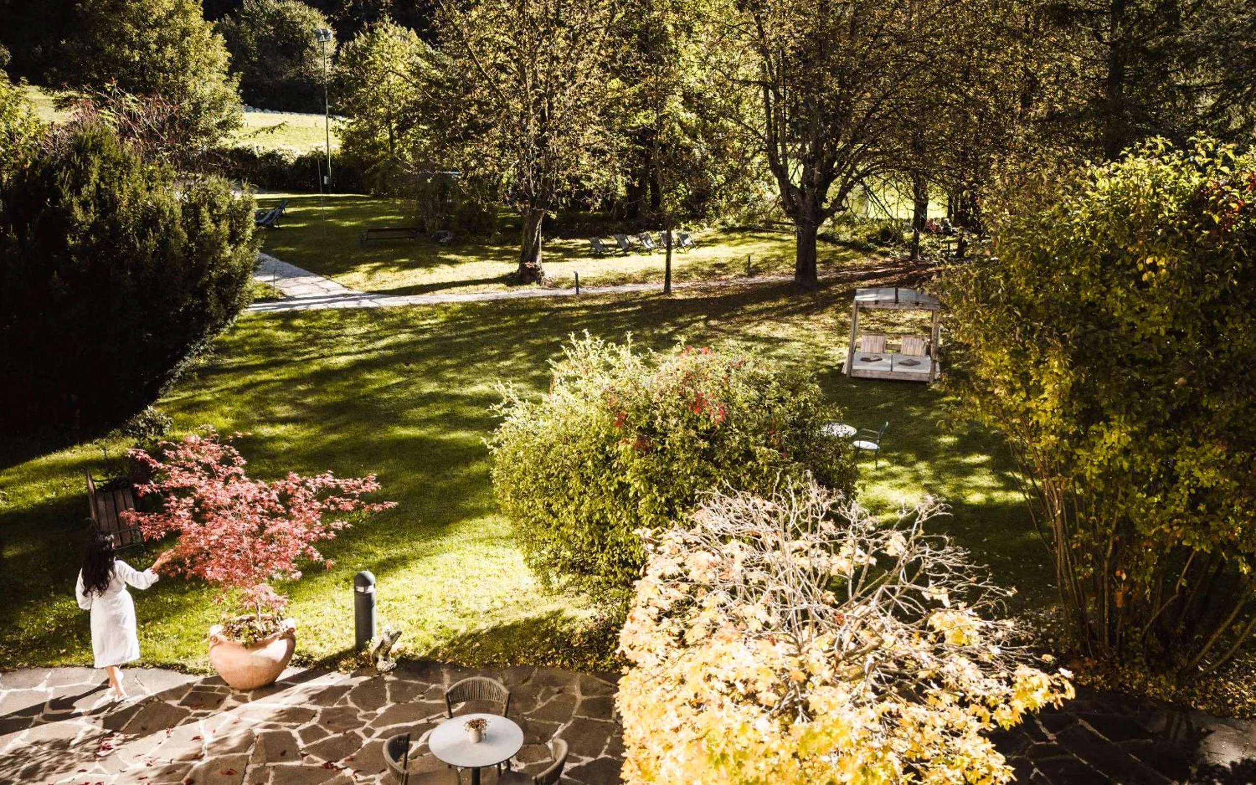 Garden in Romantik Hotel & Restaurant Stafler