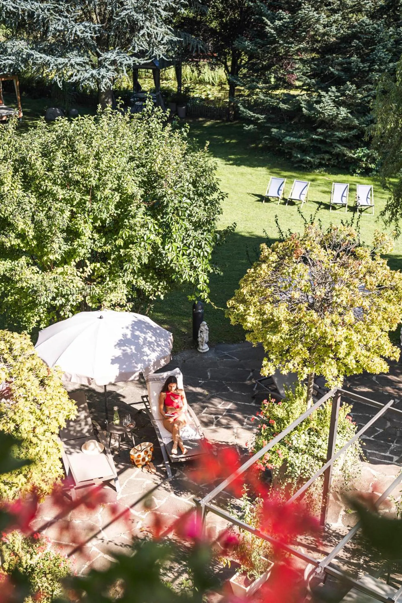 Garden in Romantik Hotel & Restaurant Stafler