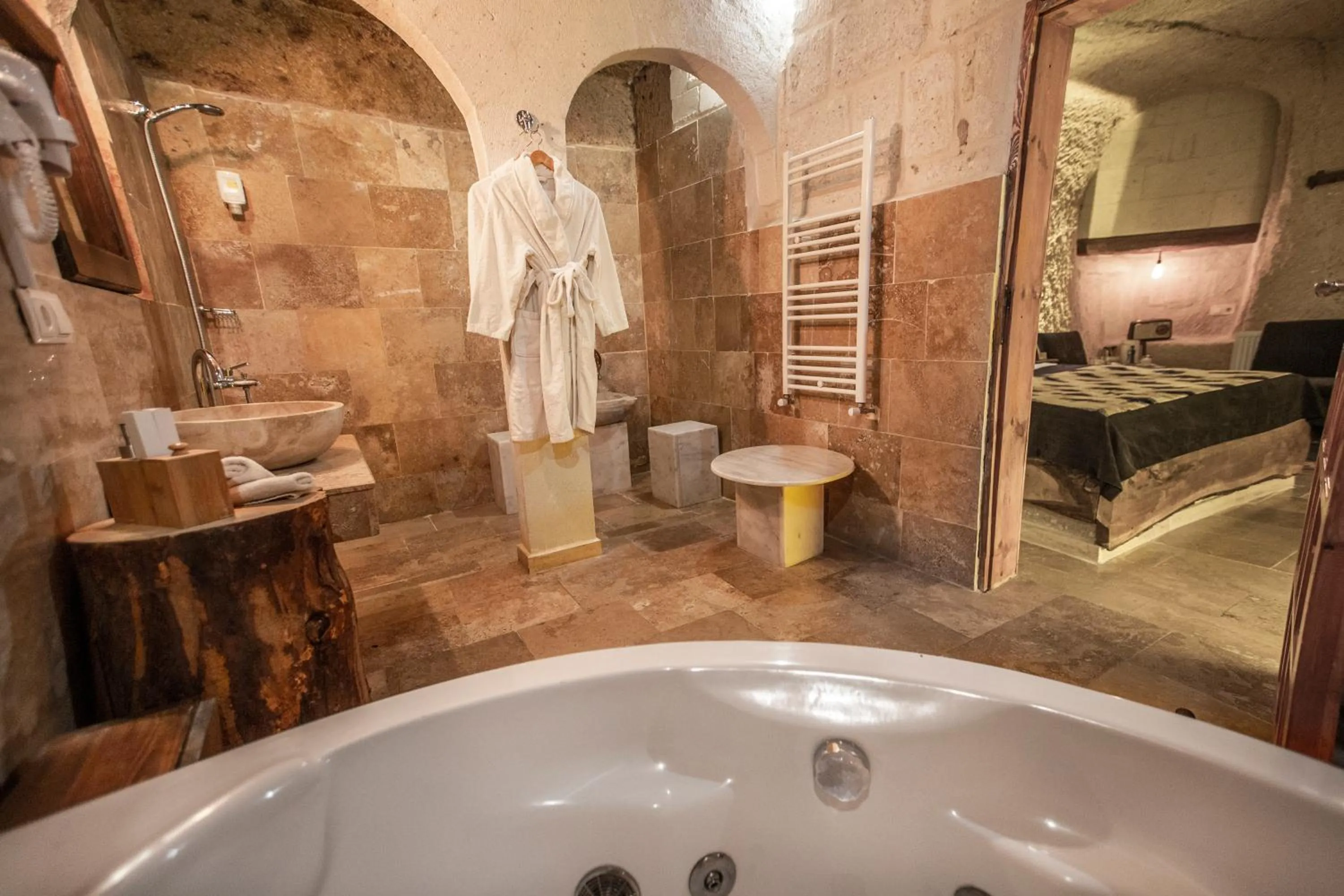 Cave Suite with Spa Bath and Turkish Bath in Wish Cappadocia Luxury Boutique Chain Hotels