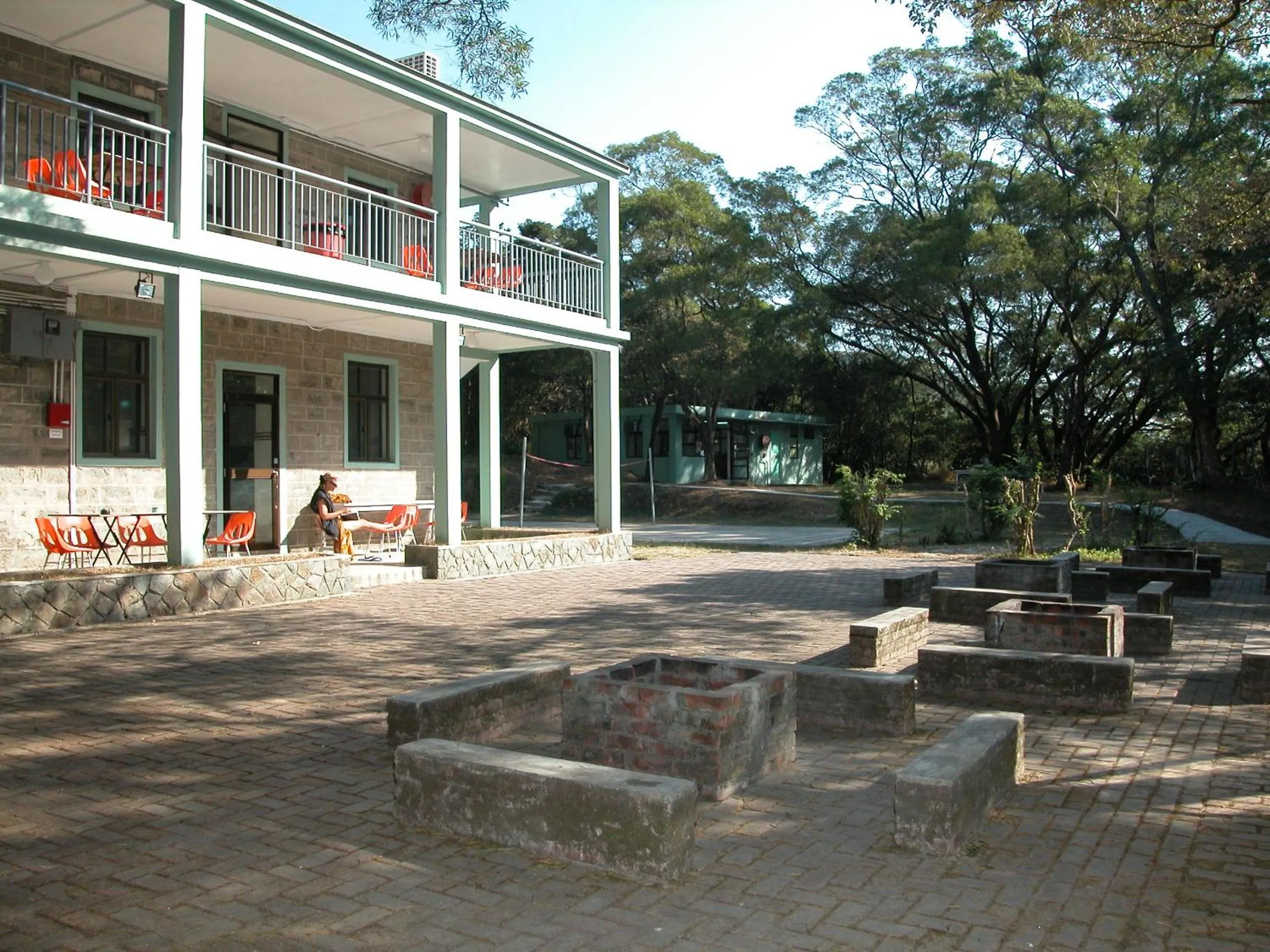 BBQ facilities in YHA Ngong Ping SG Davis Youth Hostel