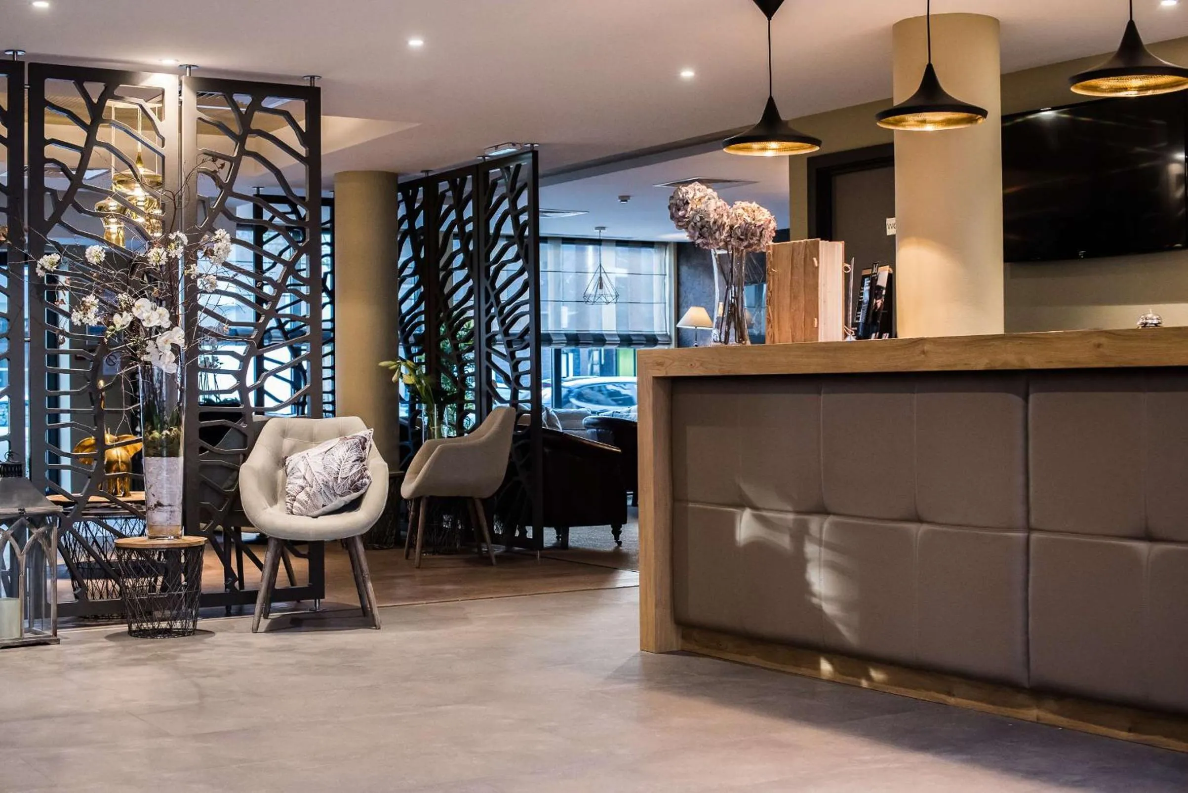 Lobby or reception in Le Lodge Brit Hotel Strasbourg Zenith