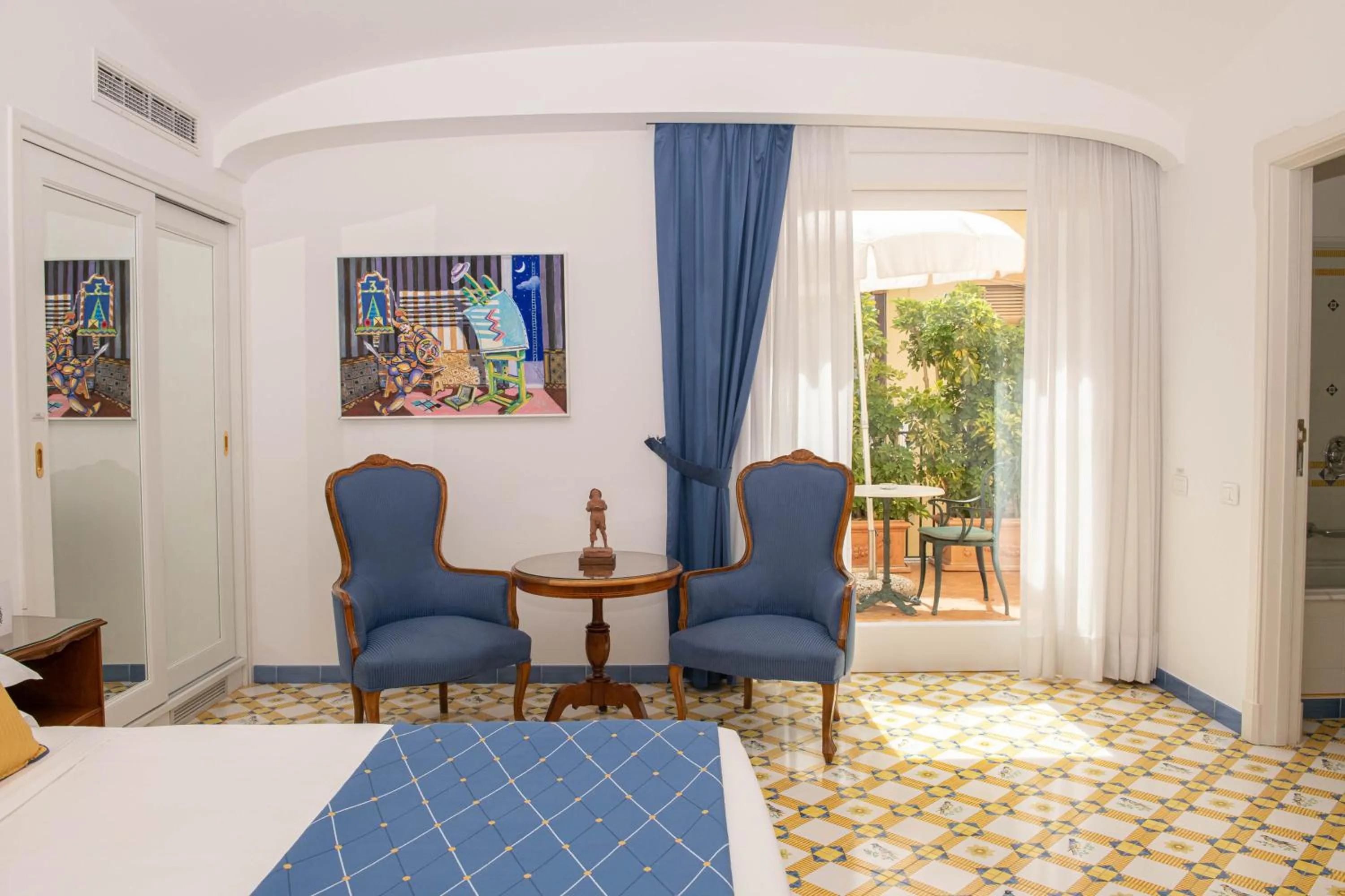 Bed in Grand Hotel La Favorita