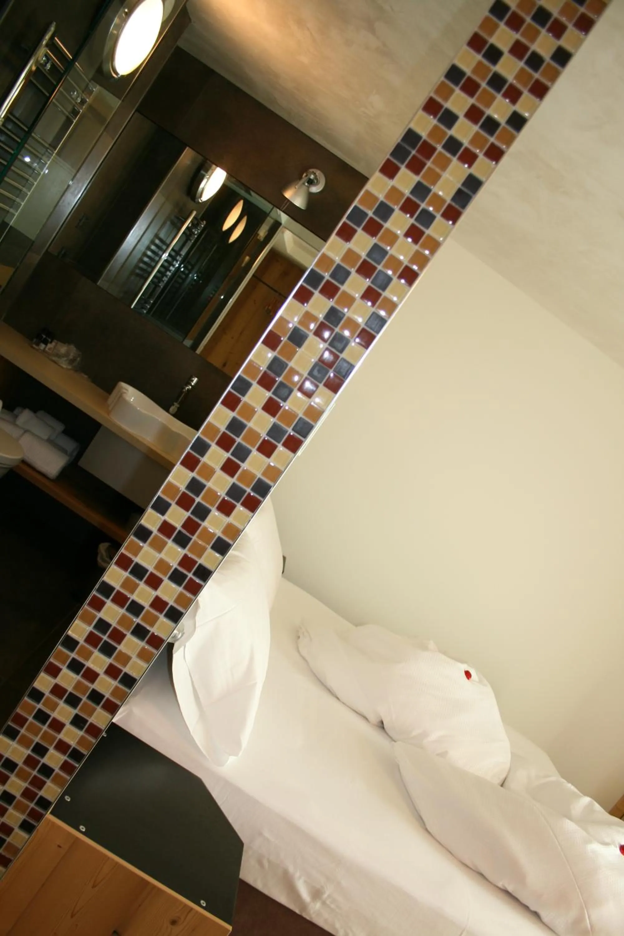 Decorative detail in Hotel Orso Grigio