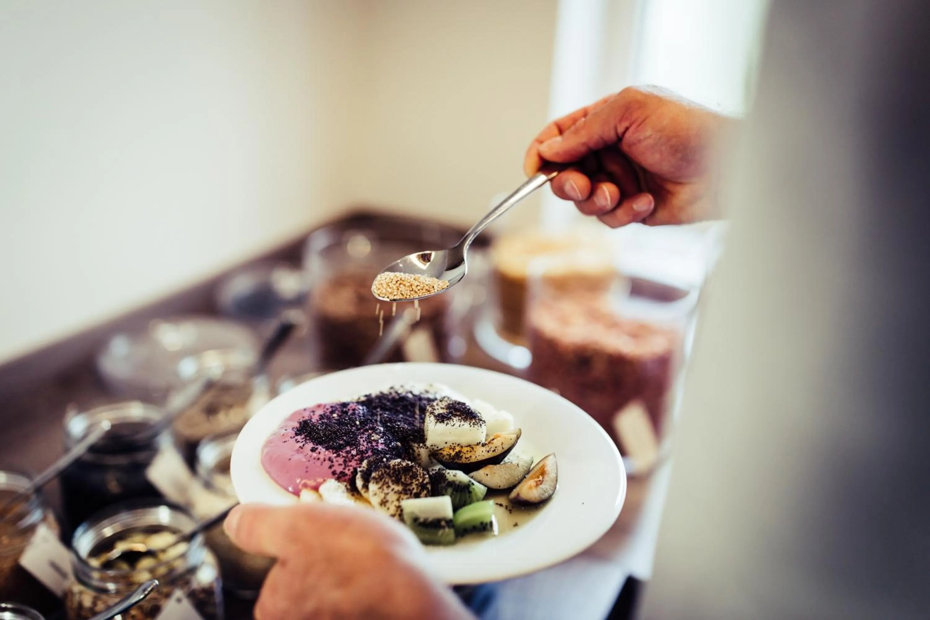 Breakfast in Biohotel Bergzeit