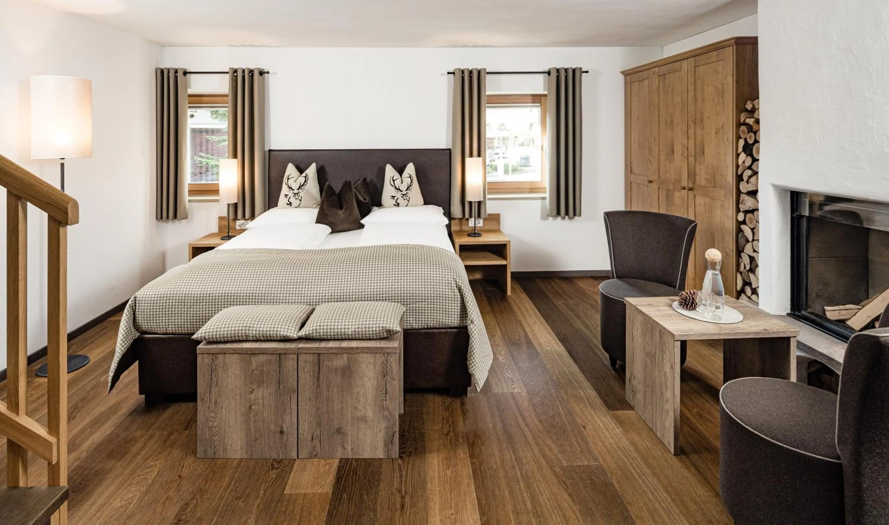 Bed in Boutique & Fashion Hotel Maciaconi - Gardenahotels