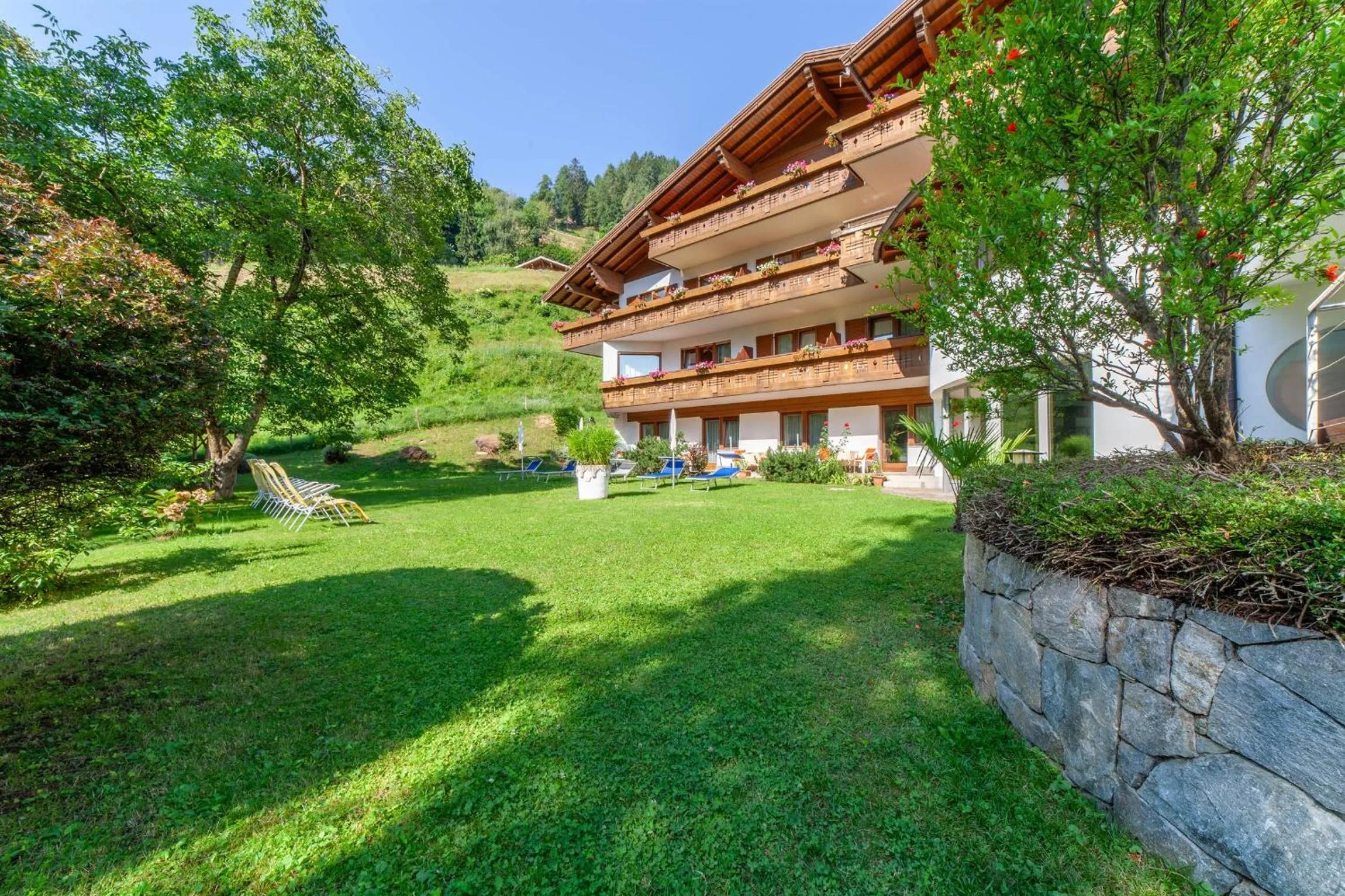 Garden in Hotel St. Pankraz