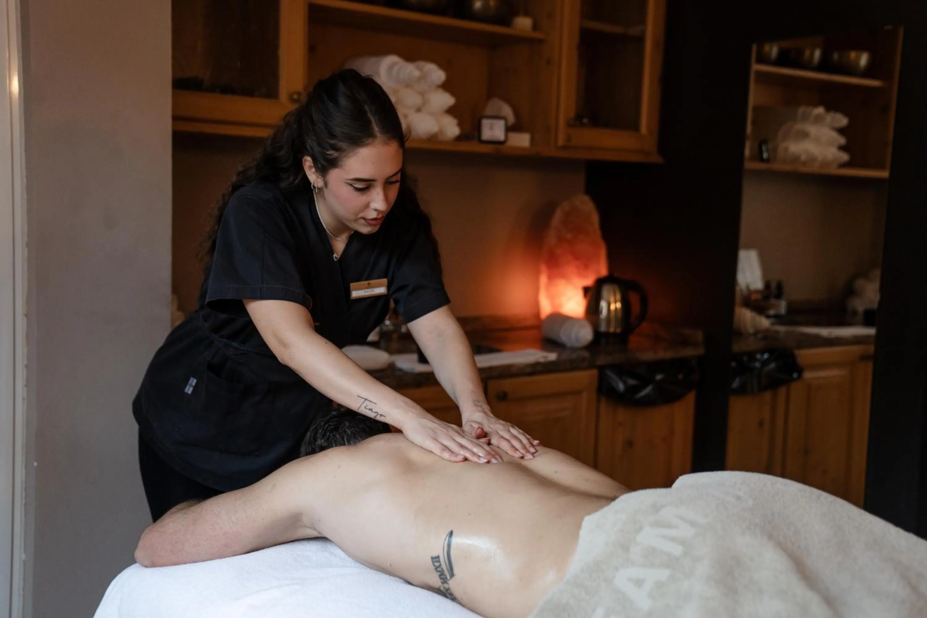 Spa and wellness centre/facilities in Tevini Dolomites Charming Hotel