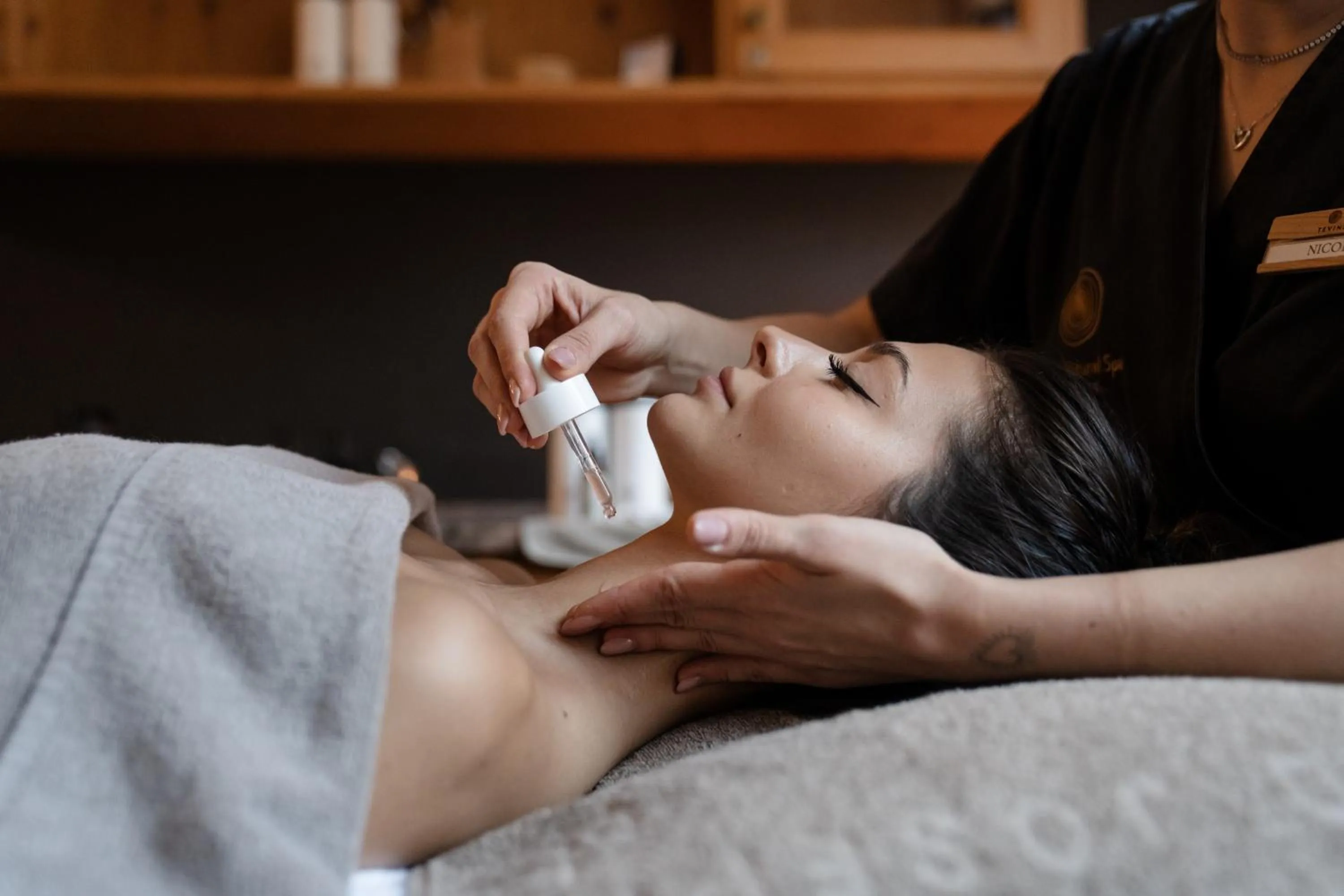 Spa and wellness centre/facilities in Tevini Dolomites Charming Hotel