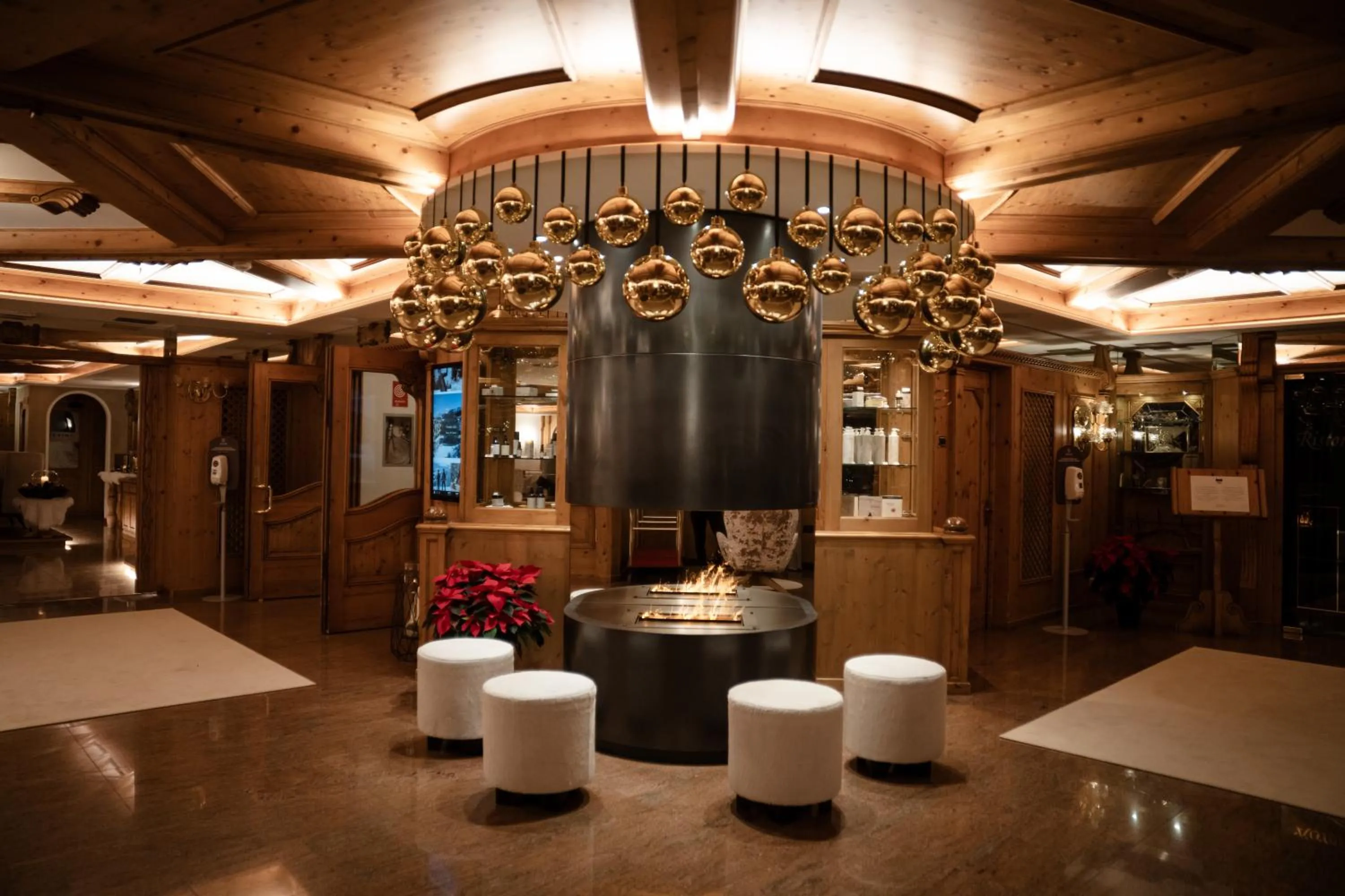 Lobby or reception in Tevini Dolomites Charming Hotel