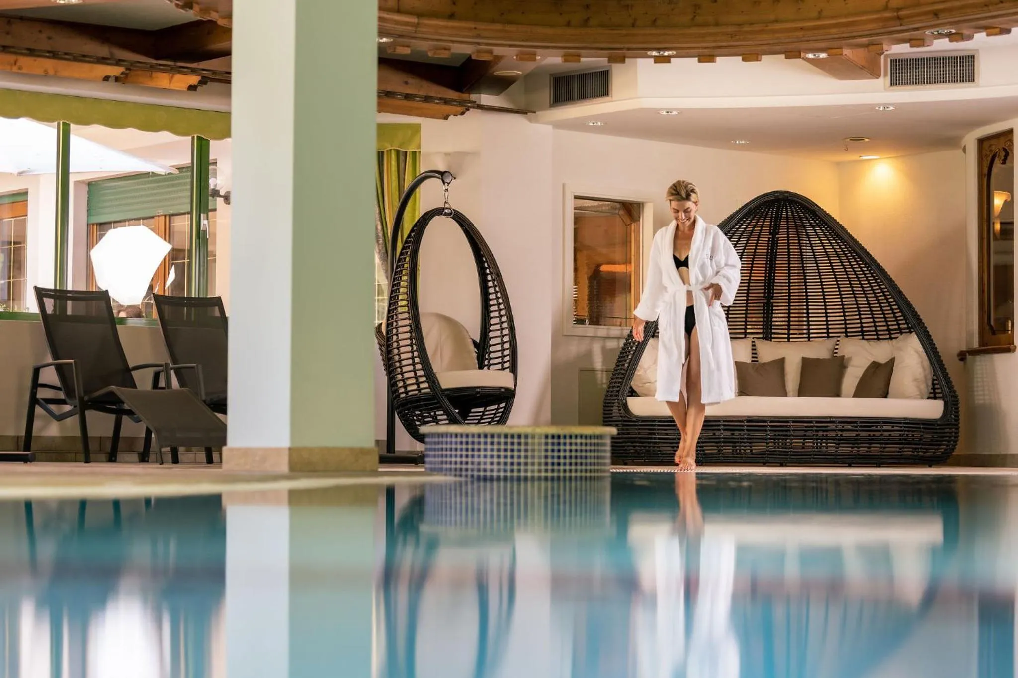 People in Tevini Dolomites Charming Hotel