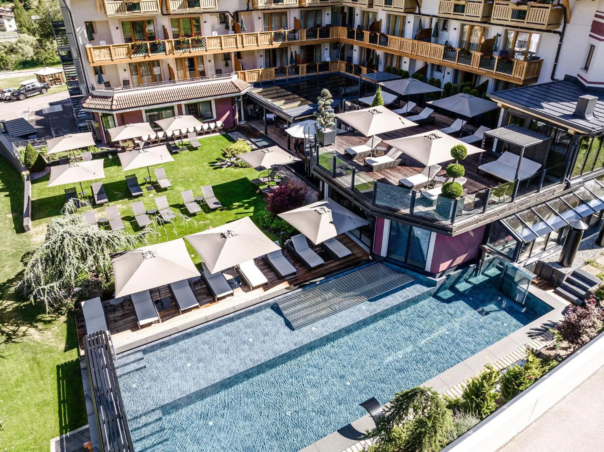 Property building in Tevini Dolomites Charming Hotel