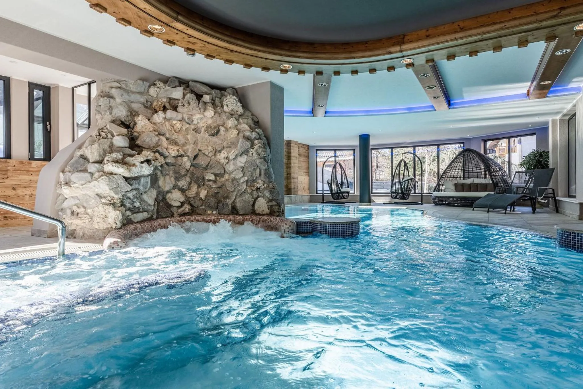 Spa and wellness centre/facilities in Tevini Dolomites Charming Hotel