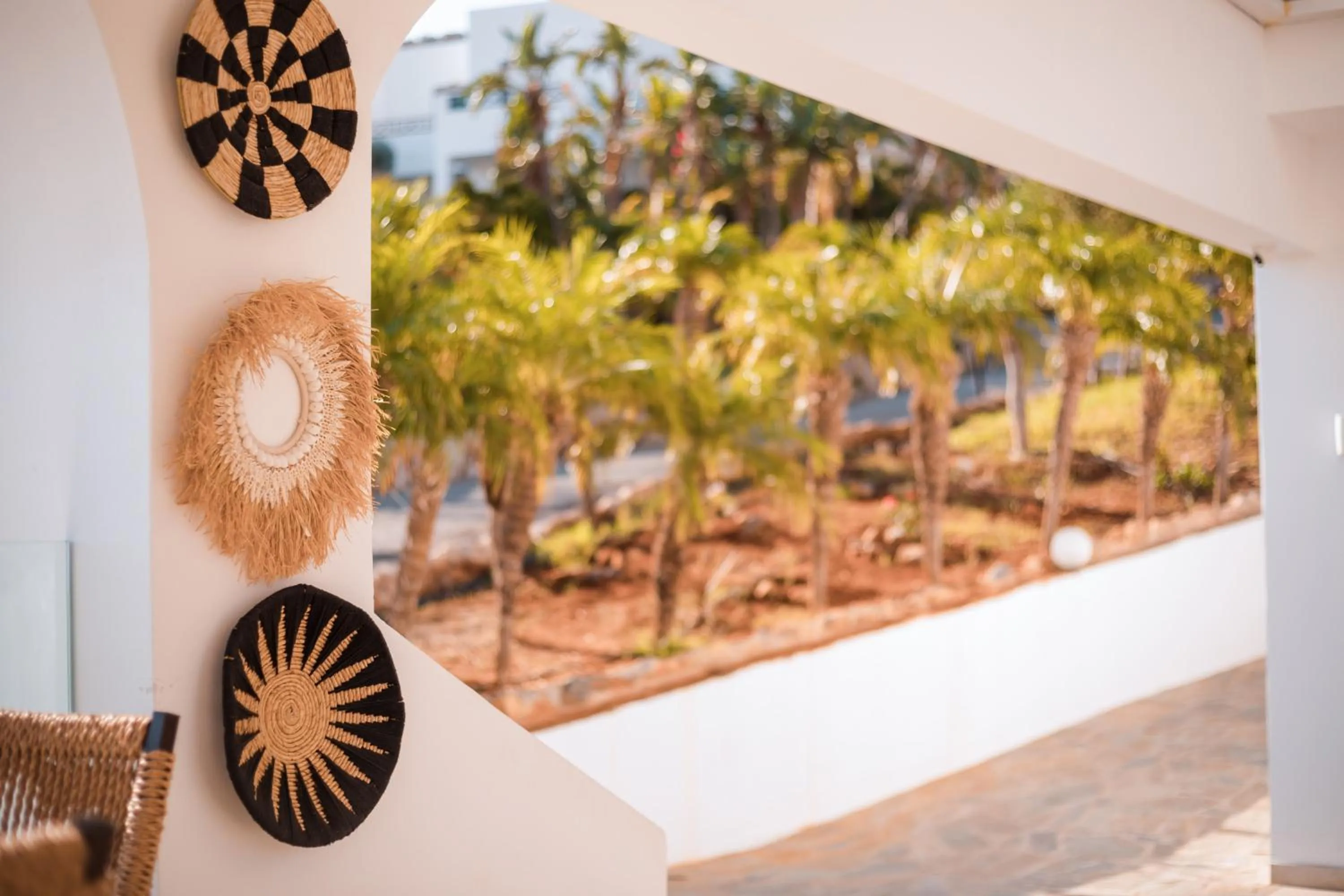 Decorative detail in Lambis Studios & Apartments