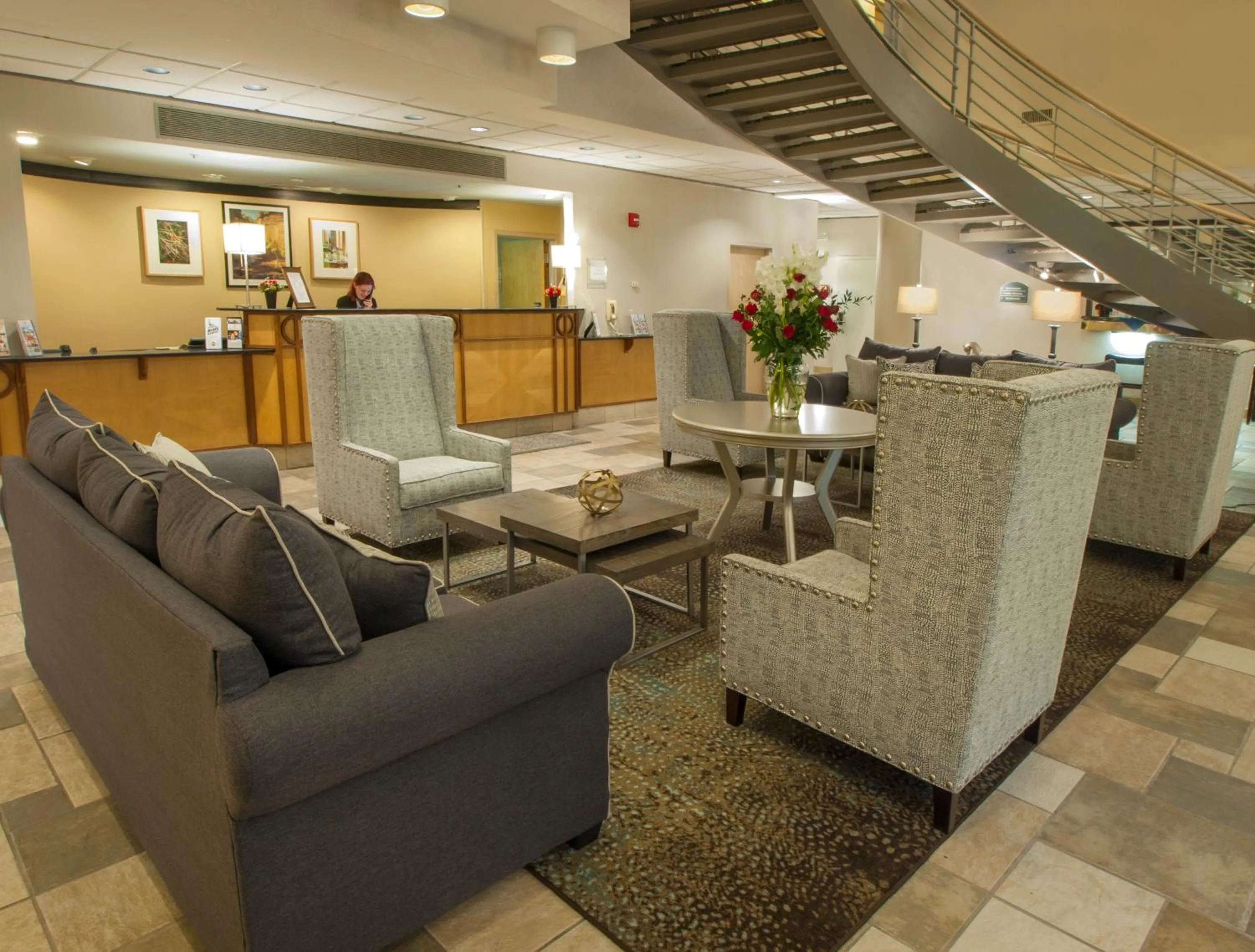 Lobby or reception in Hotel Ithaca