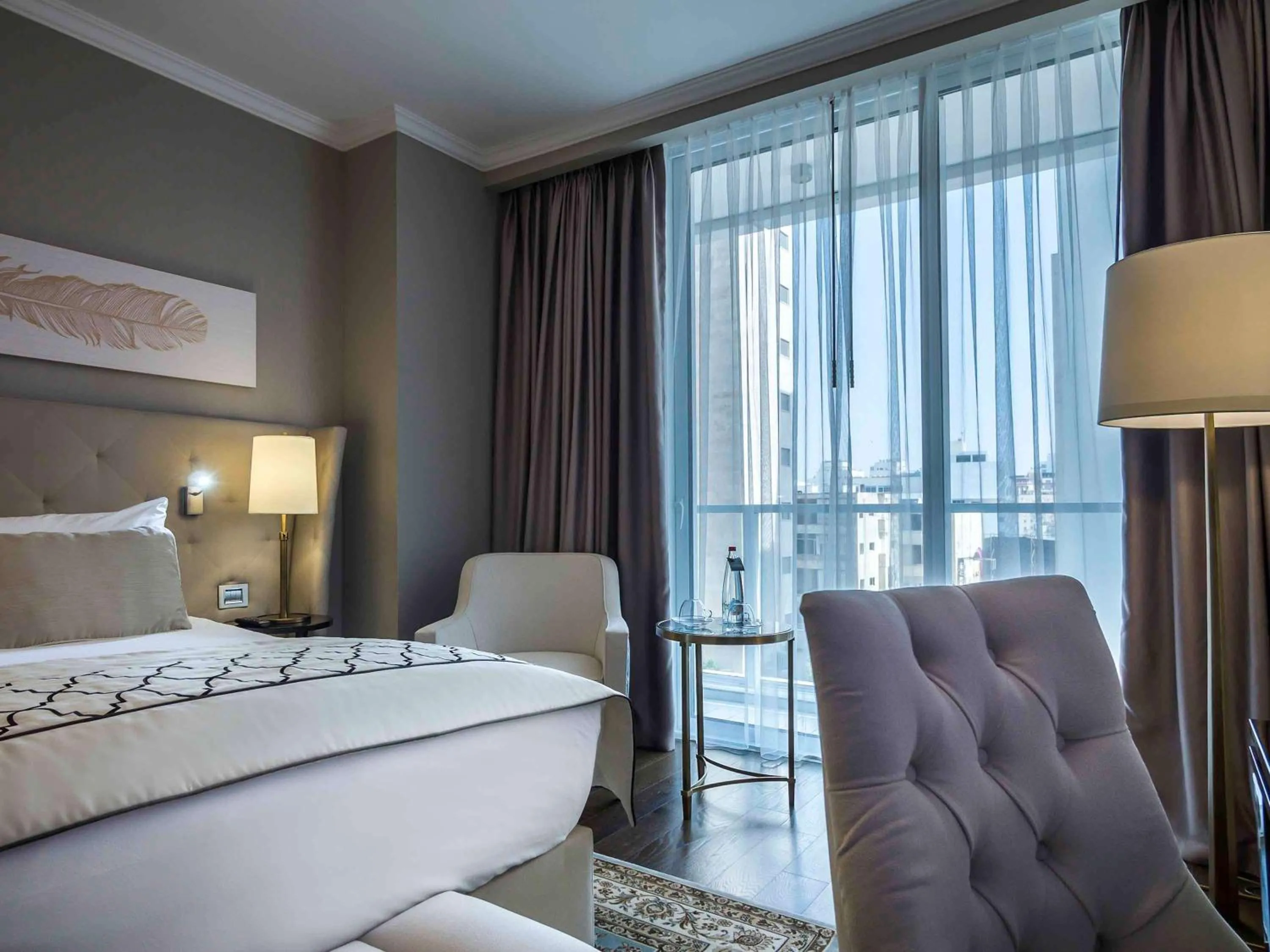Photo of the whole room, Bed in David Tower Hotel Netanya by Prima Hotels - 16 years Plus