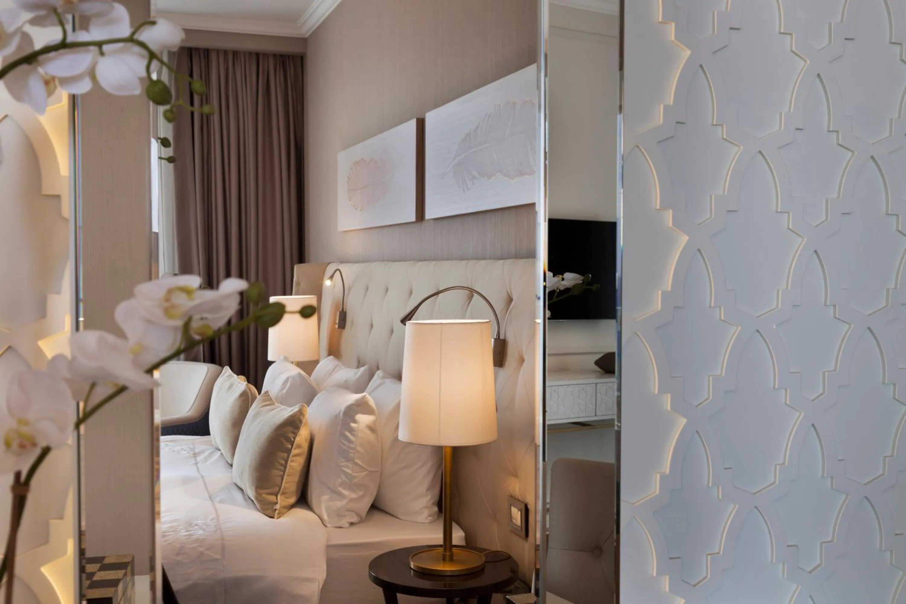 Bedroom, Bed in David Tower Hotel Netanya by Prima Hotels - 16 years Plus