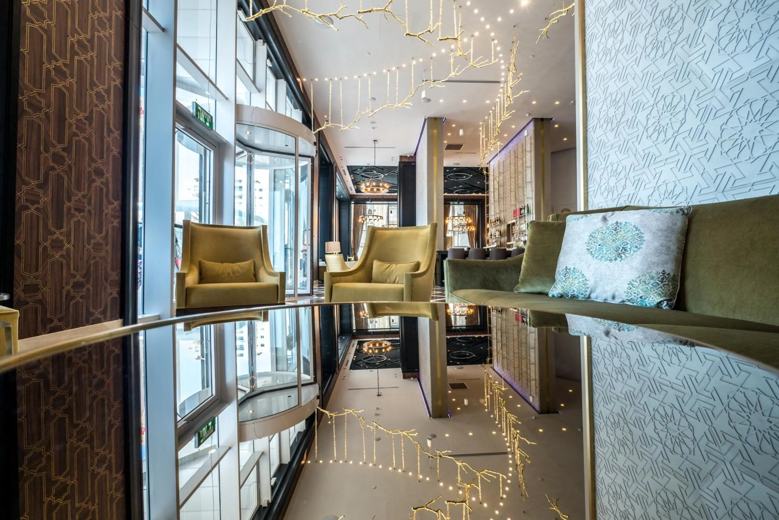 Communal lounge/ TV room in David Tower Hotel Netanya by Prima Hotels - 16 years Plus