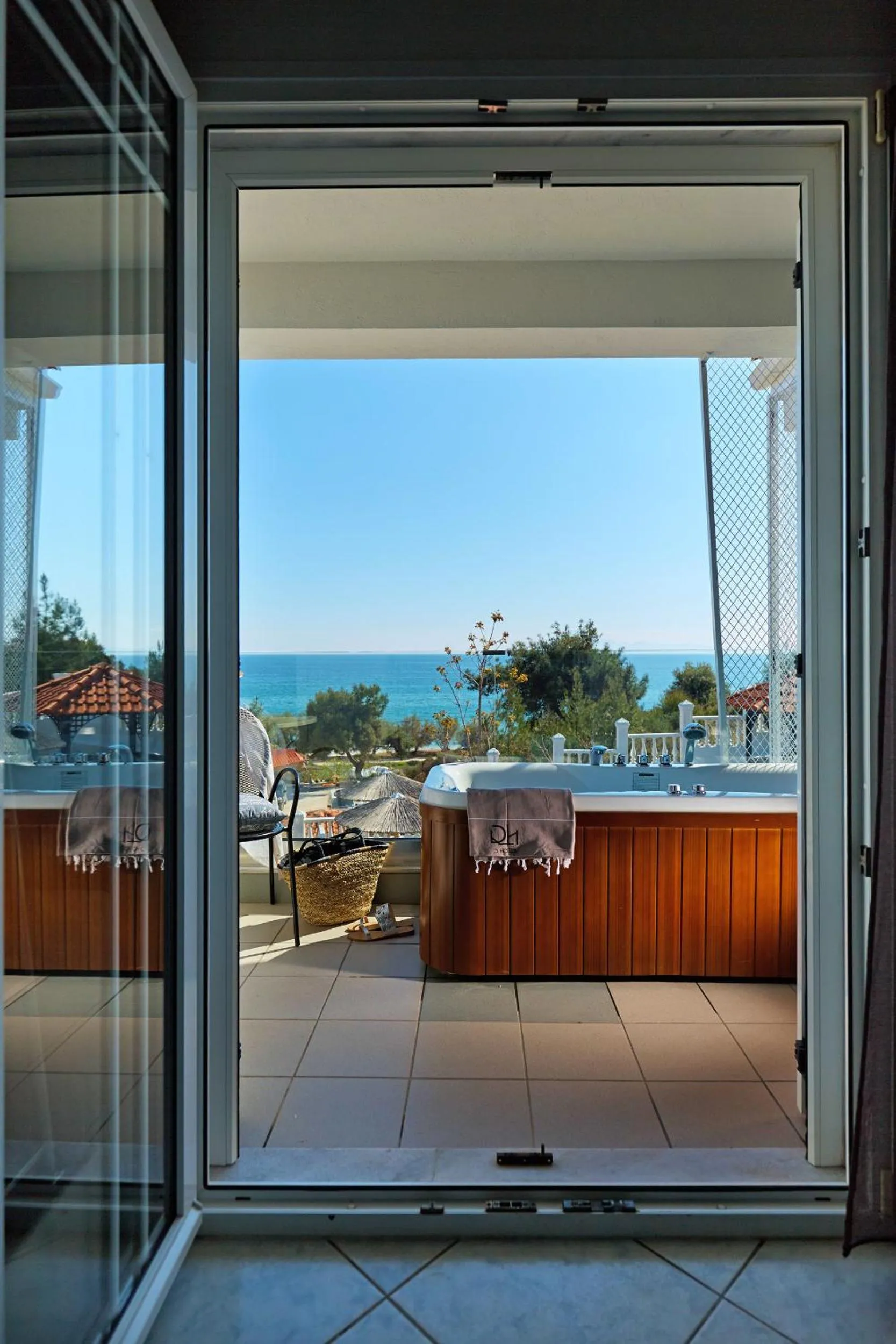 Balcony/Terrace in Villa Fylaktos