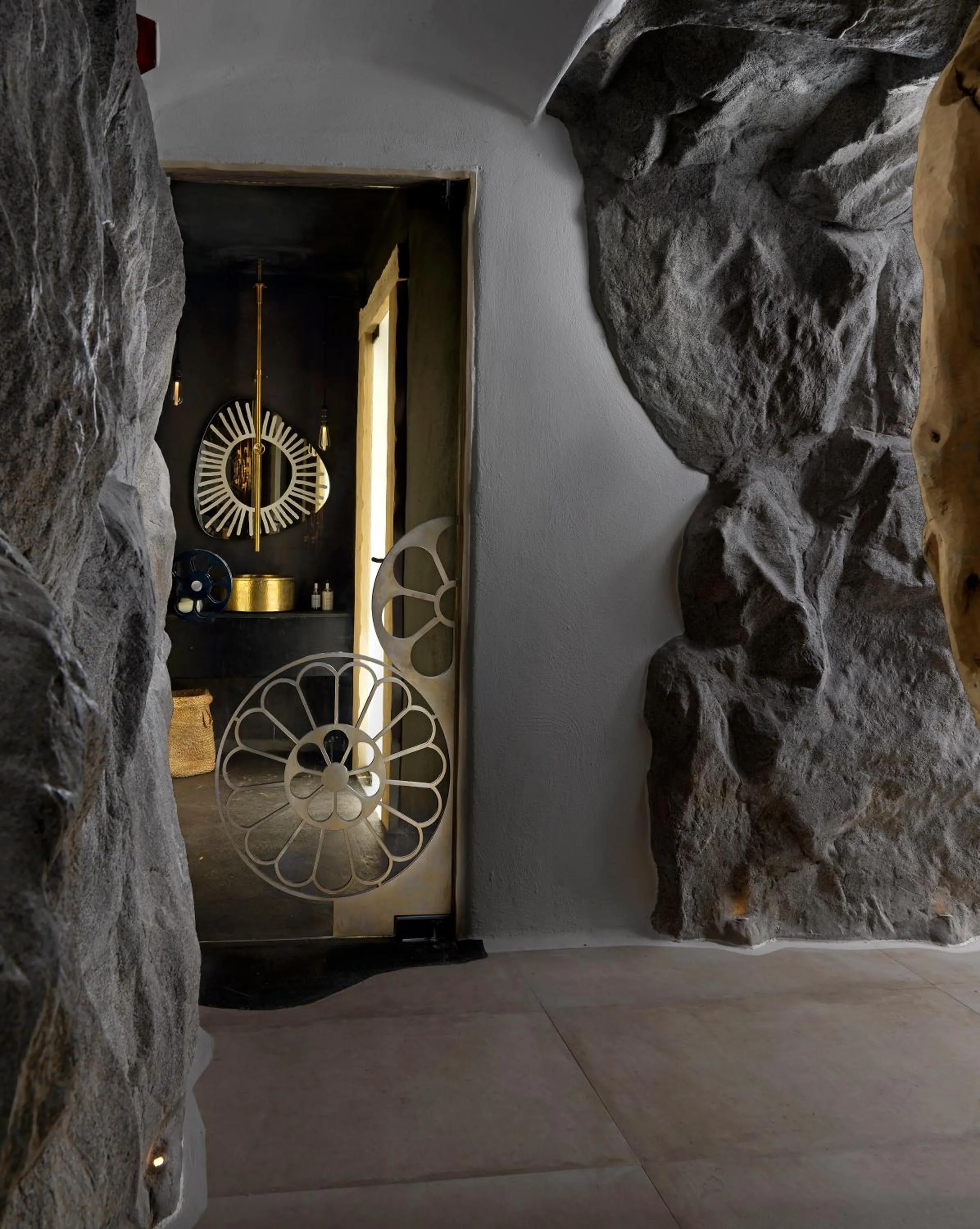 Decorative detail in Kove Mykonos - A Myconian Collection Hotel